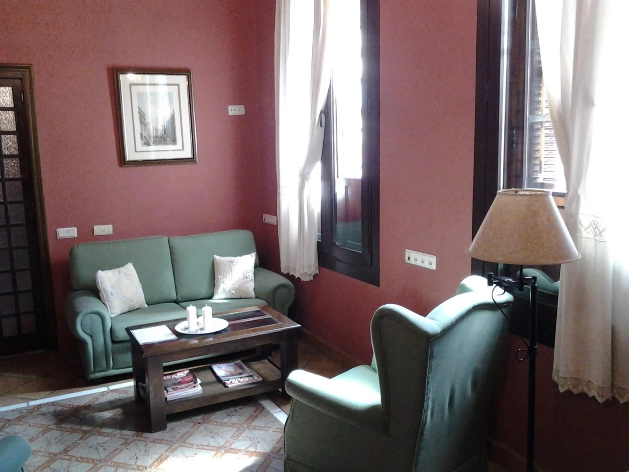 Lounge or bar in Casa Grande de El Burgo