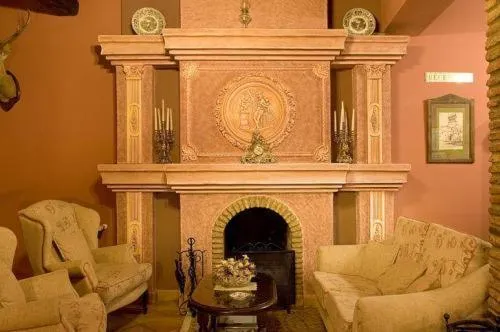 Lounge or bar in Casa Grande de El Burgo