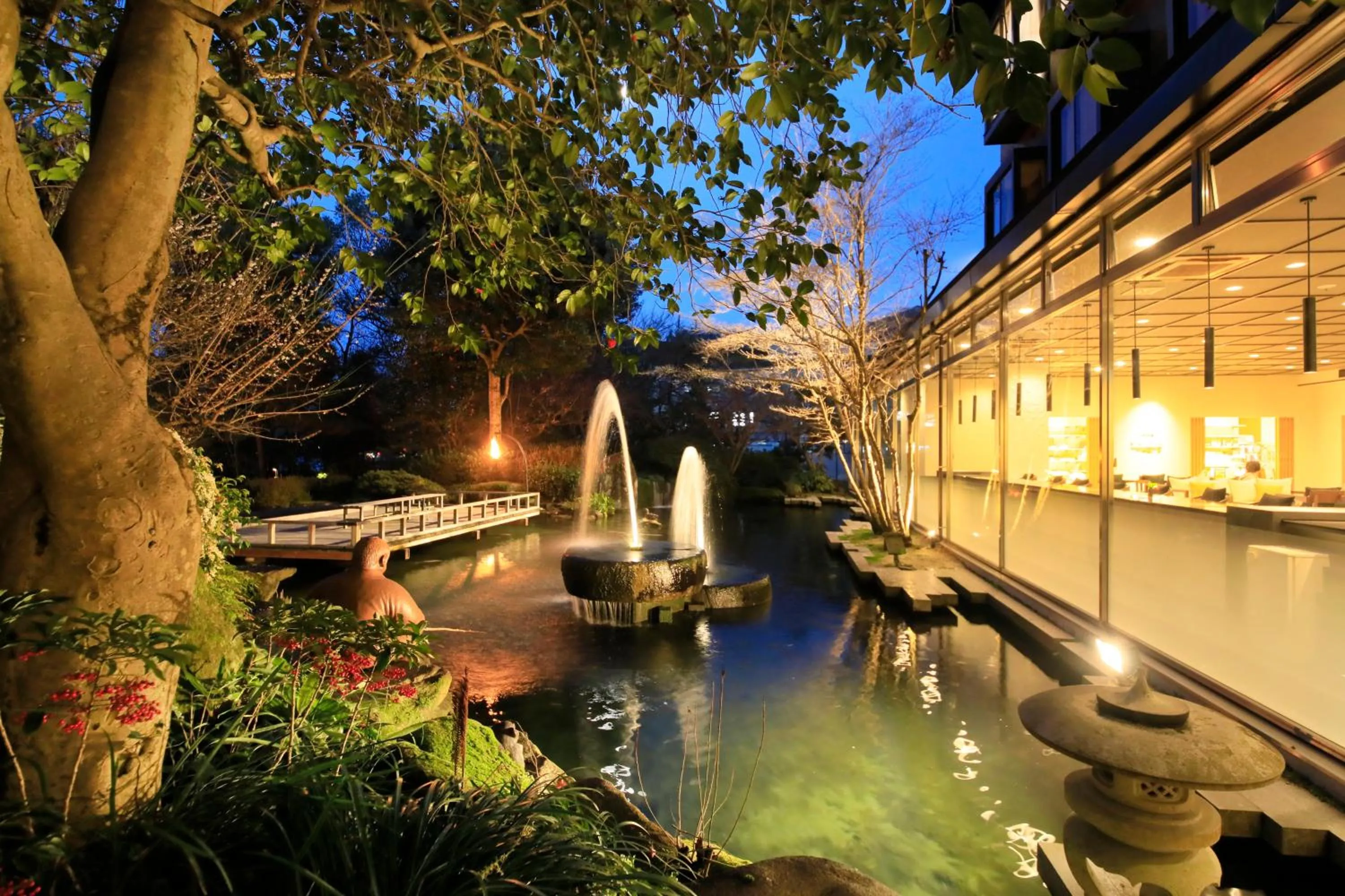 Garden in Hotel Kamogawaso