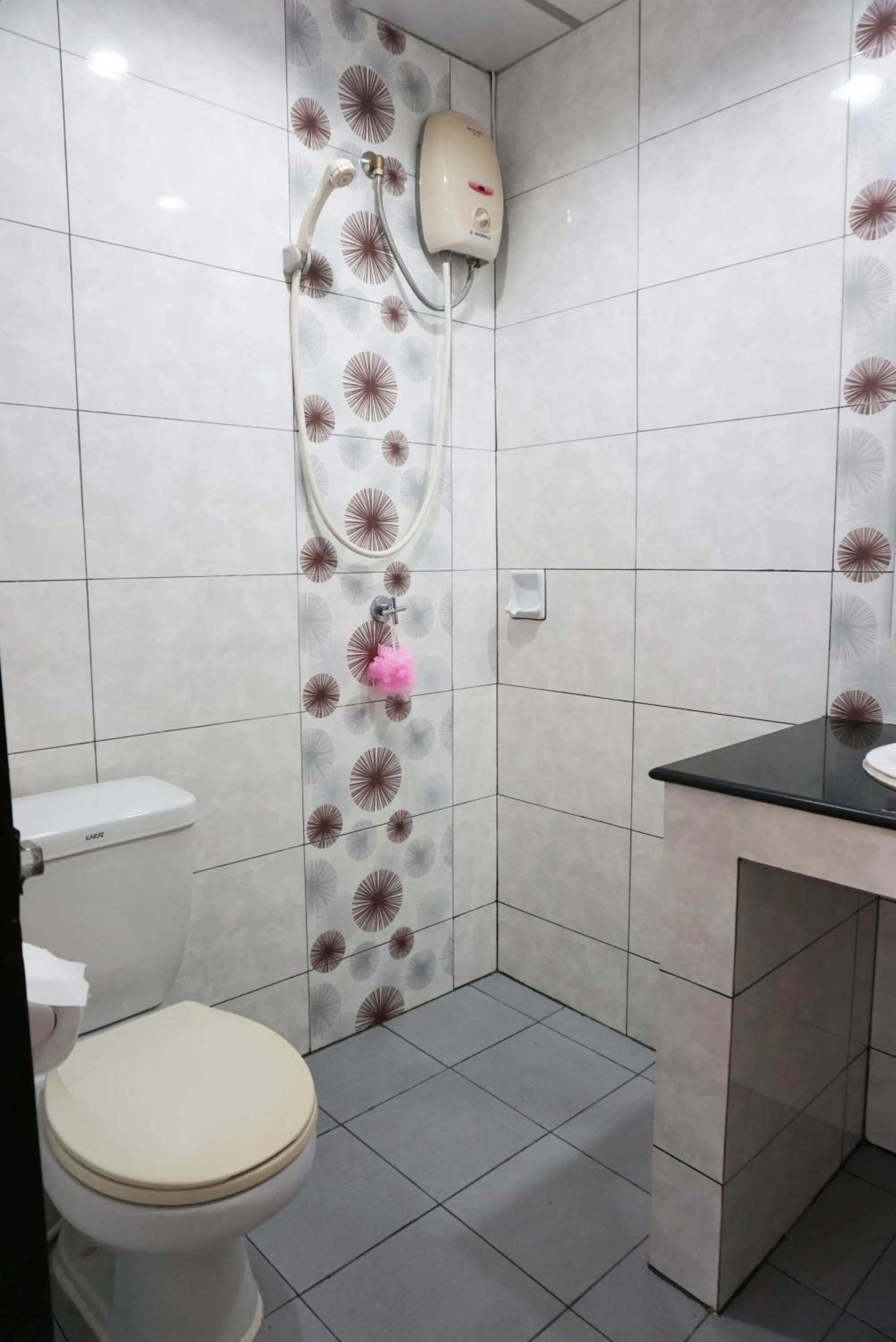 Bathroom in Sureena Hotel