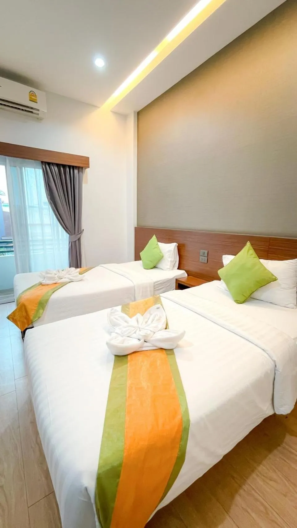 Bed in The S.G Hotel