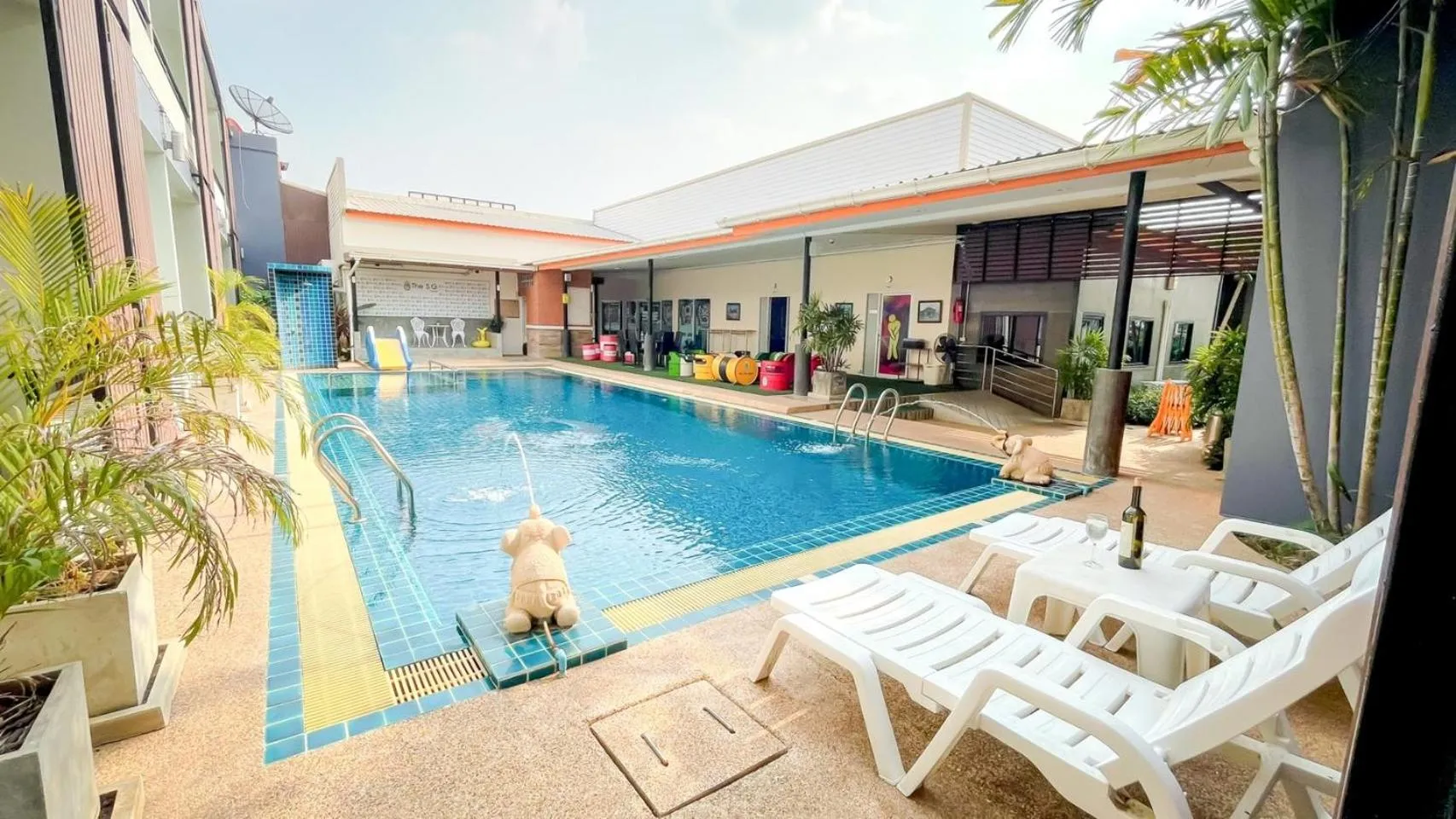 Balcony/Terrace in The S.G Hotel