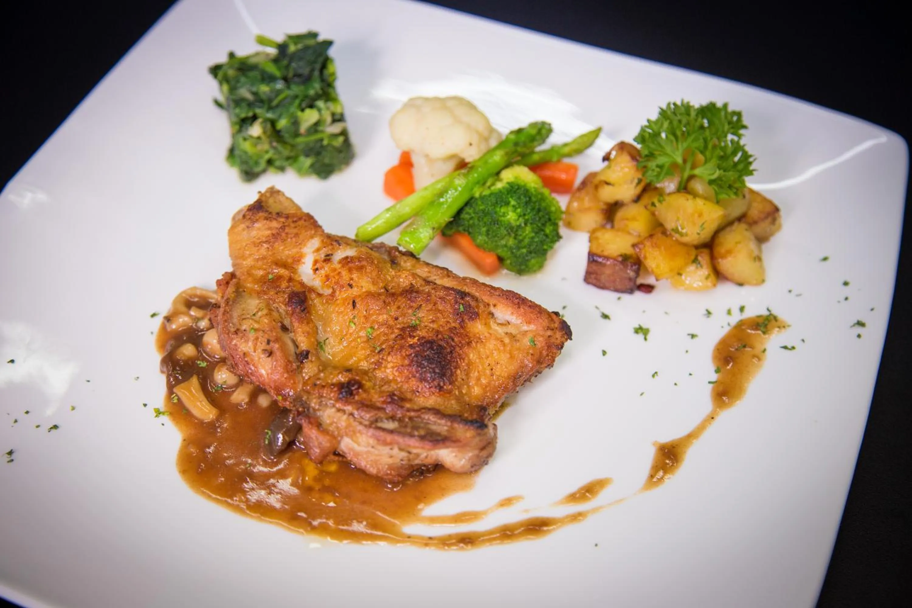 Food close-up in The S.G Hotel