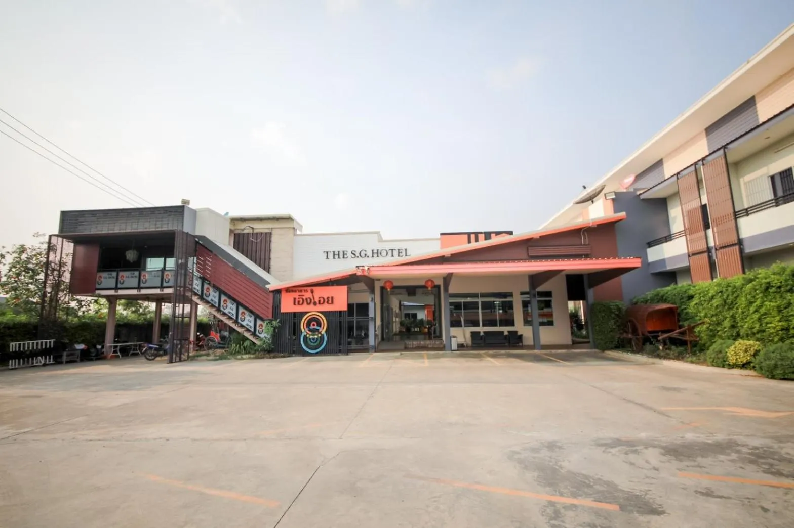 Facade/entrance in The S.G Hotel