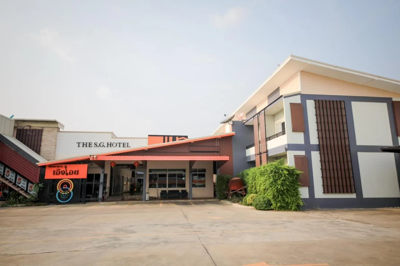 Facade/entrance in The S.G Hotel