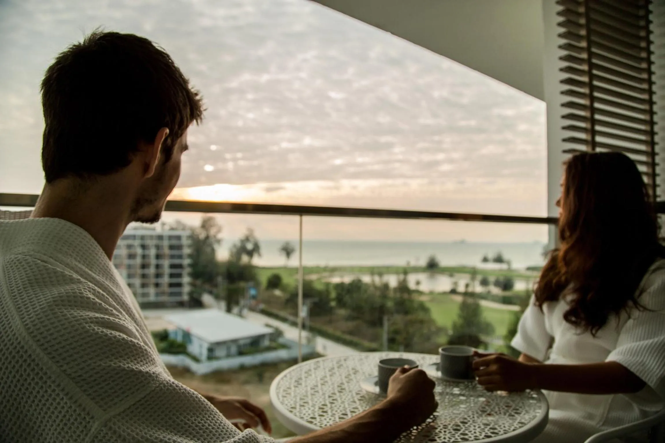 Balcony/Terrace in First Choice Grand Suites Sha Plus Extra