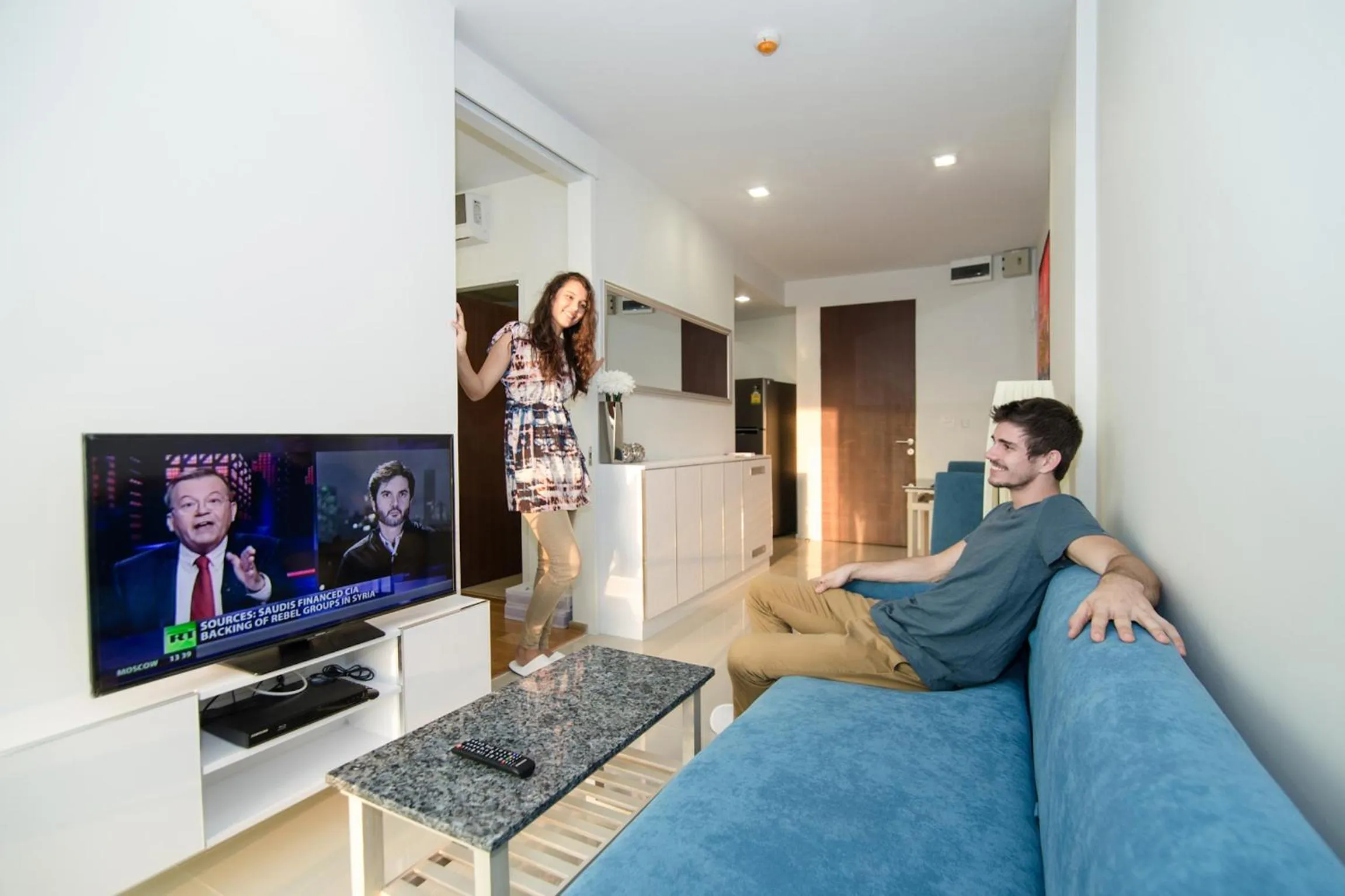 Living room in First Choice Grand Suites Sha Plus Extra