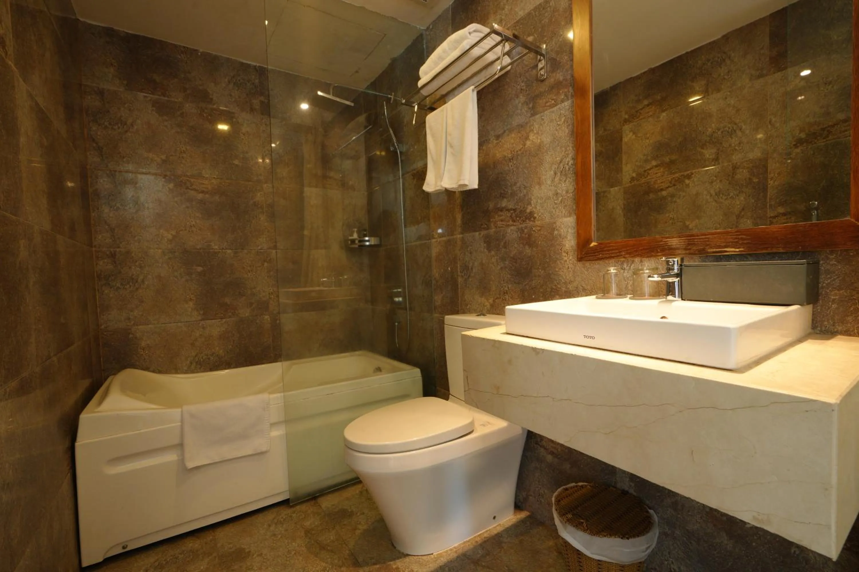 Shower in Terra boutique hotel