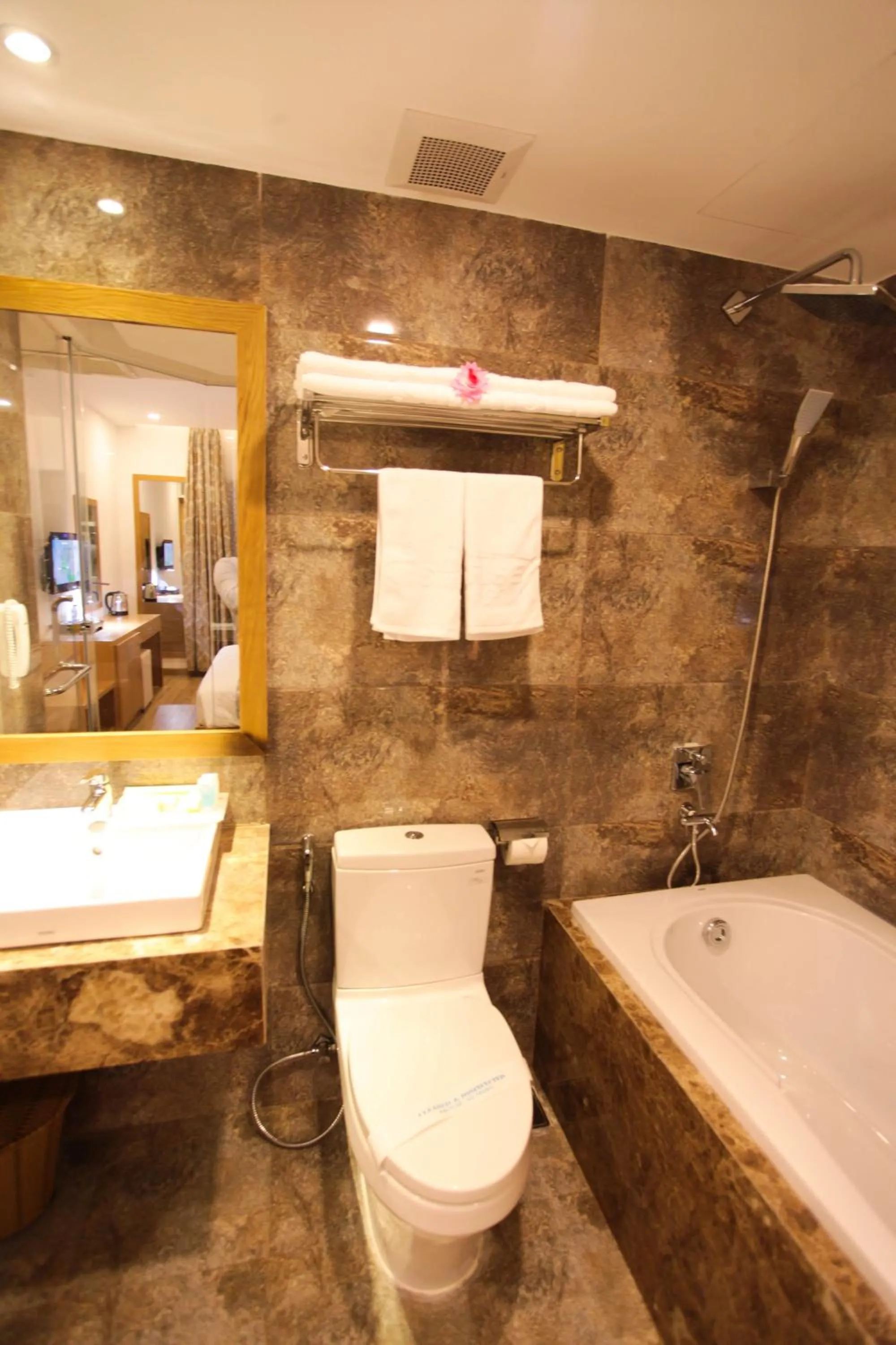 Bathroom in Helios Boutique Hotel & Spa