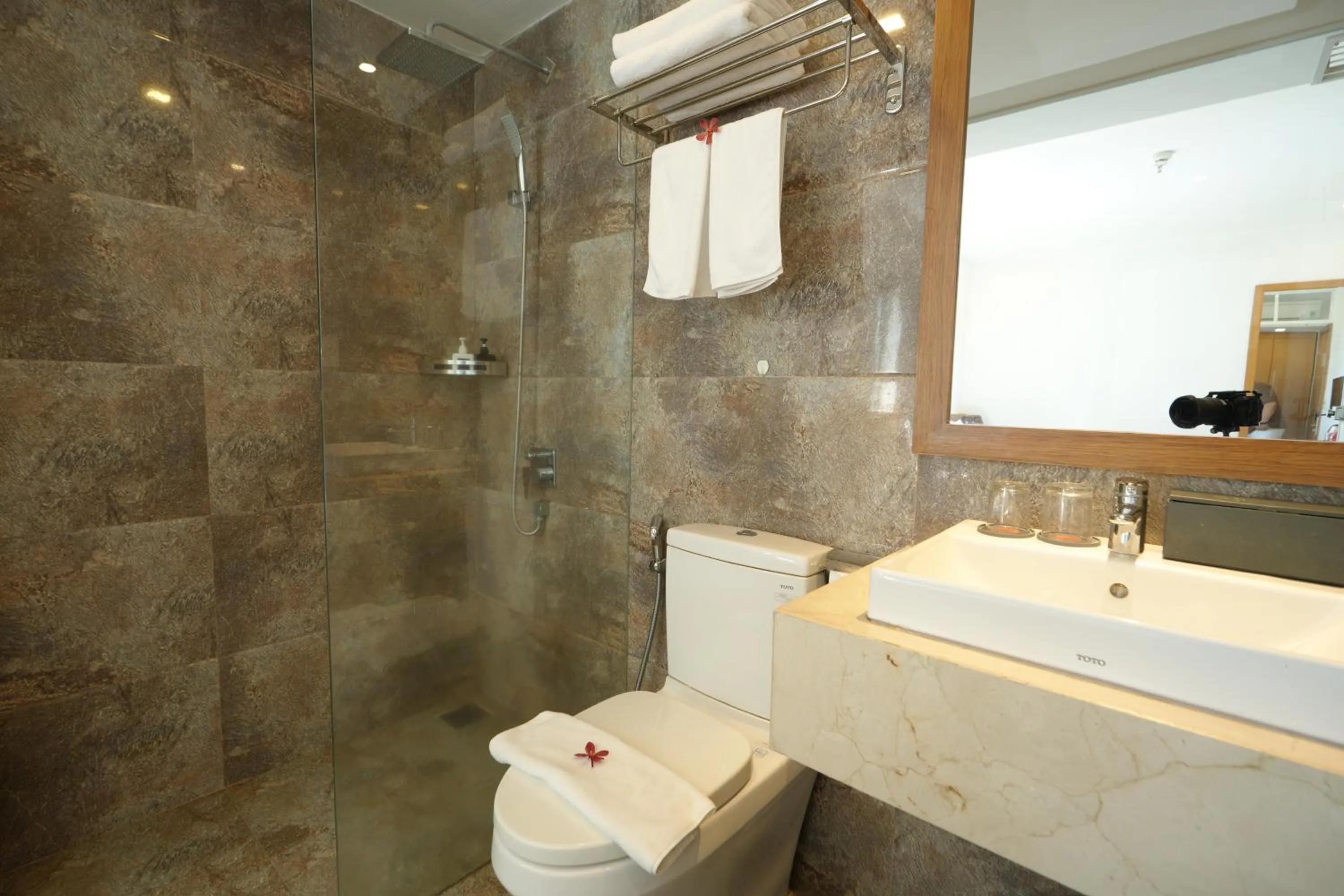 Shower in Terra boutique hotel