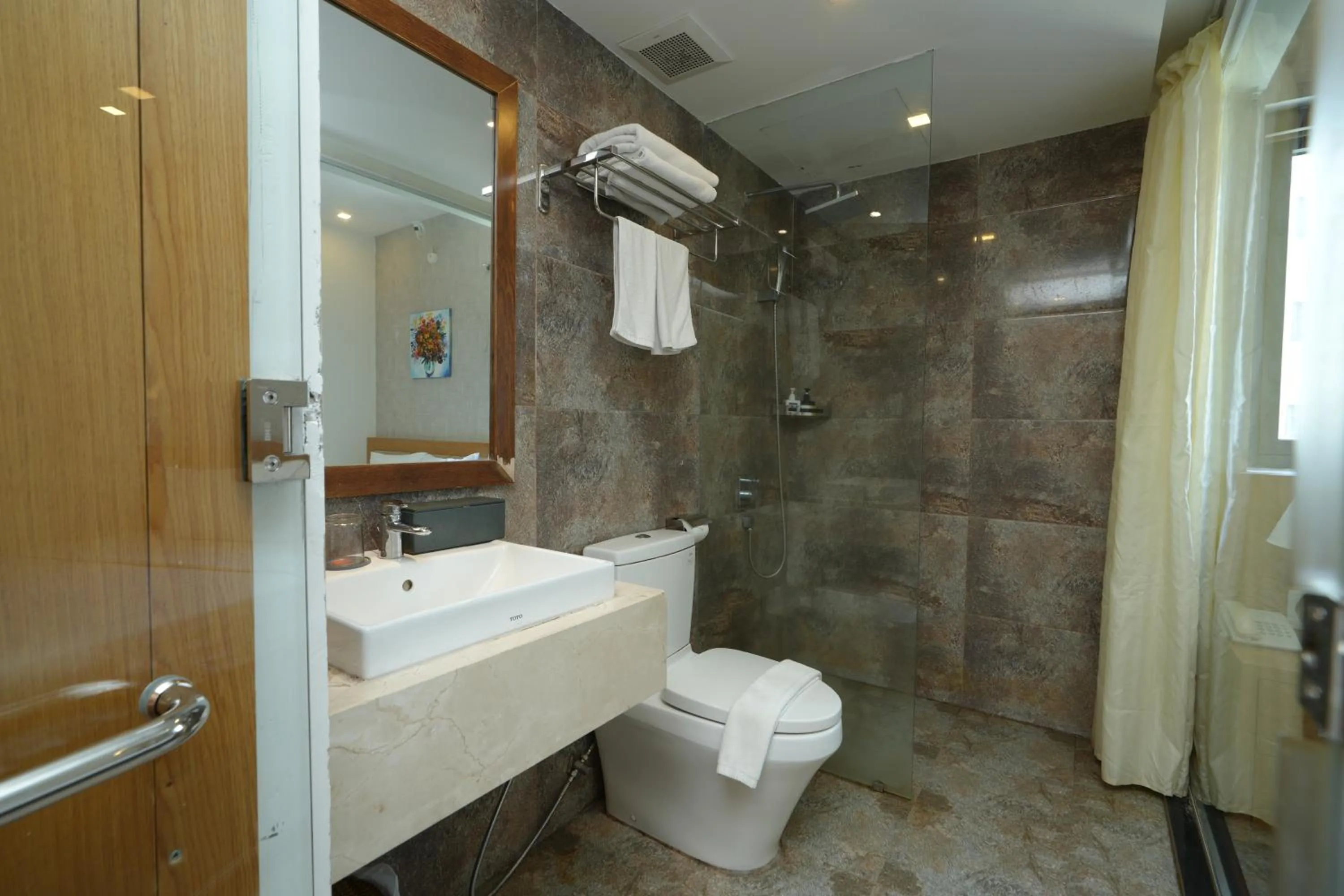 Shower in Terra boutique hotel