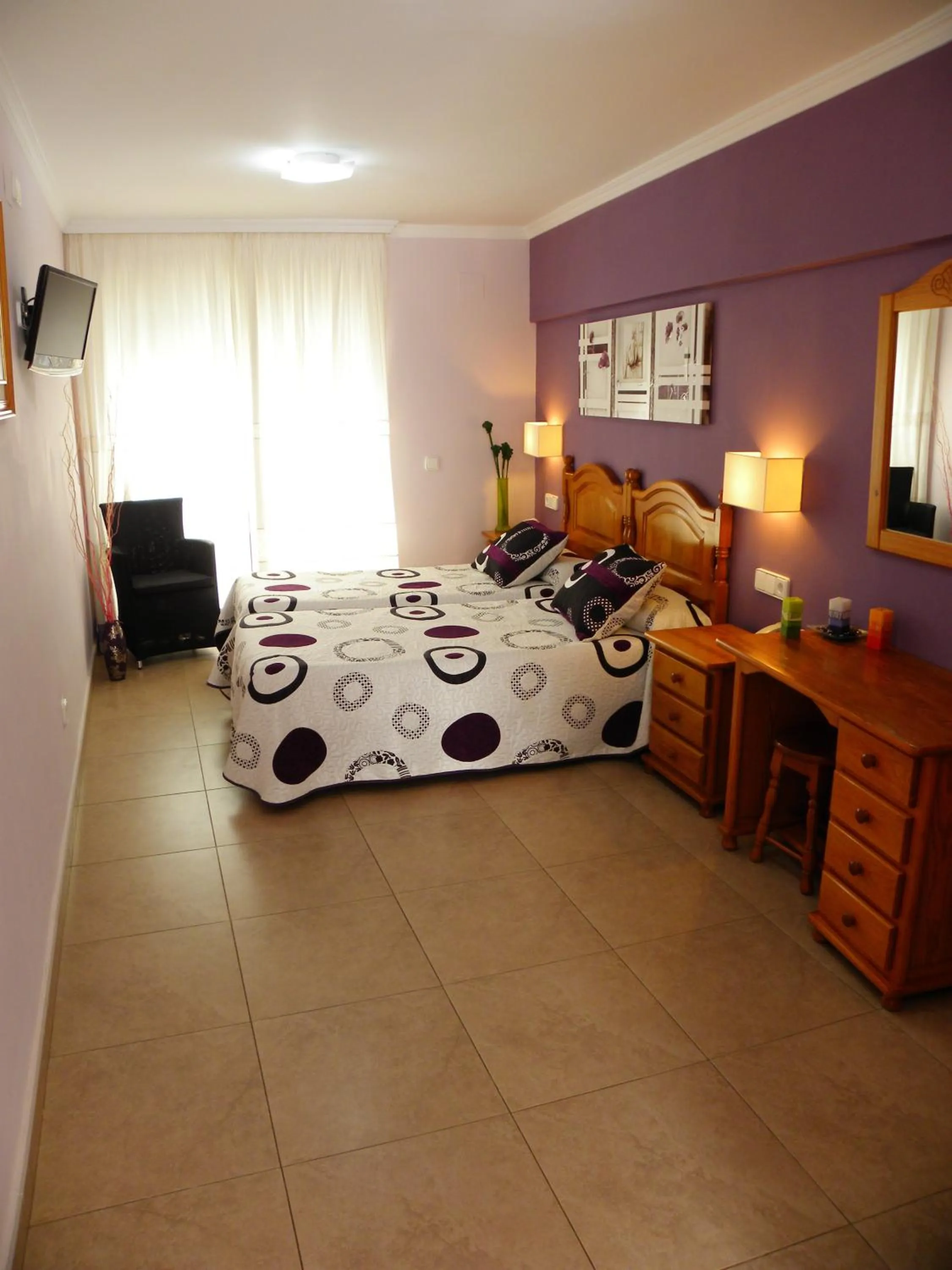 Photo of the whole room, Bed in Hotel Noguera El Albir