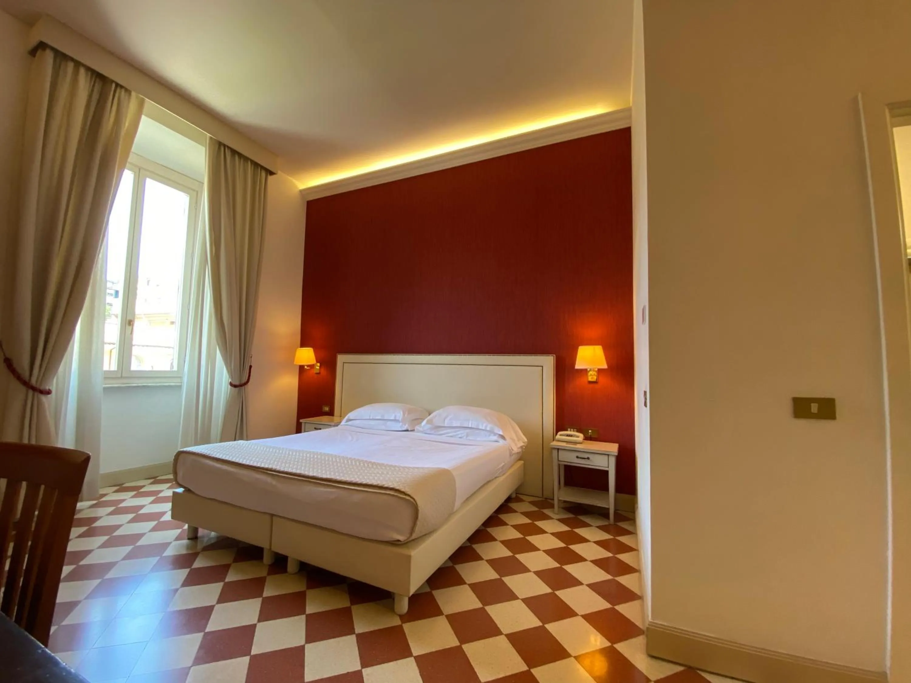 Bed in Basilica Hotel