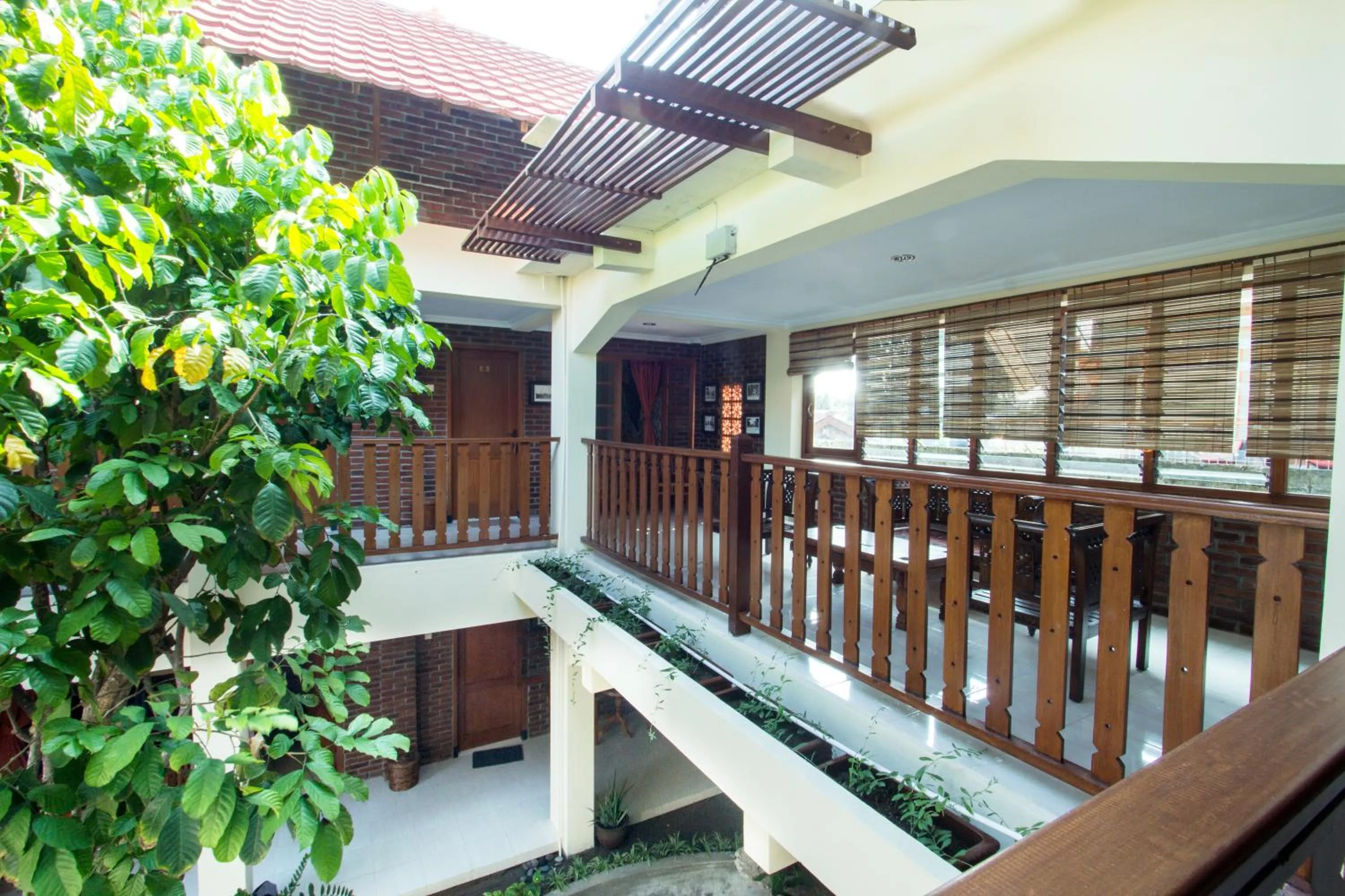 Balcony/Terrace in De Hostel Yogyakarta