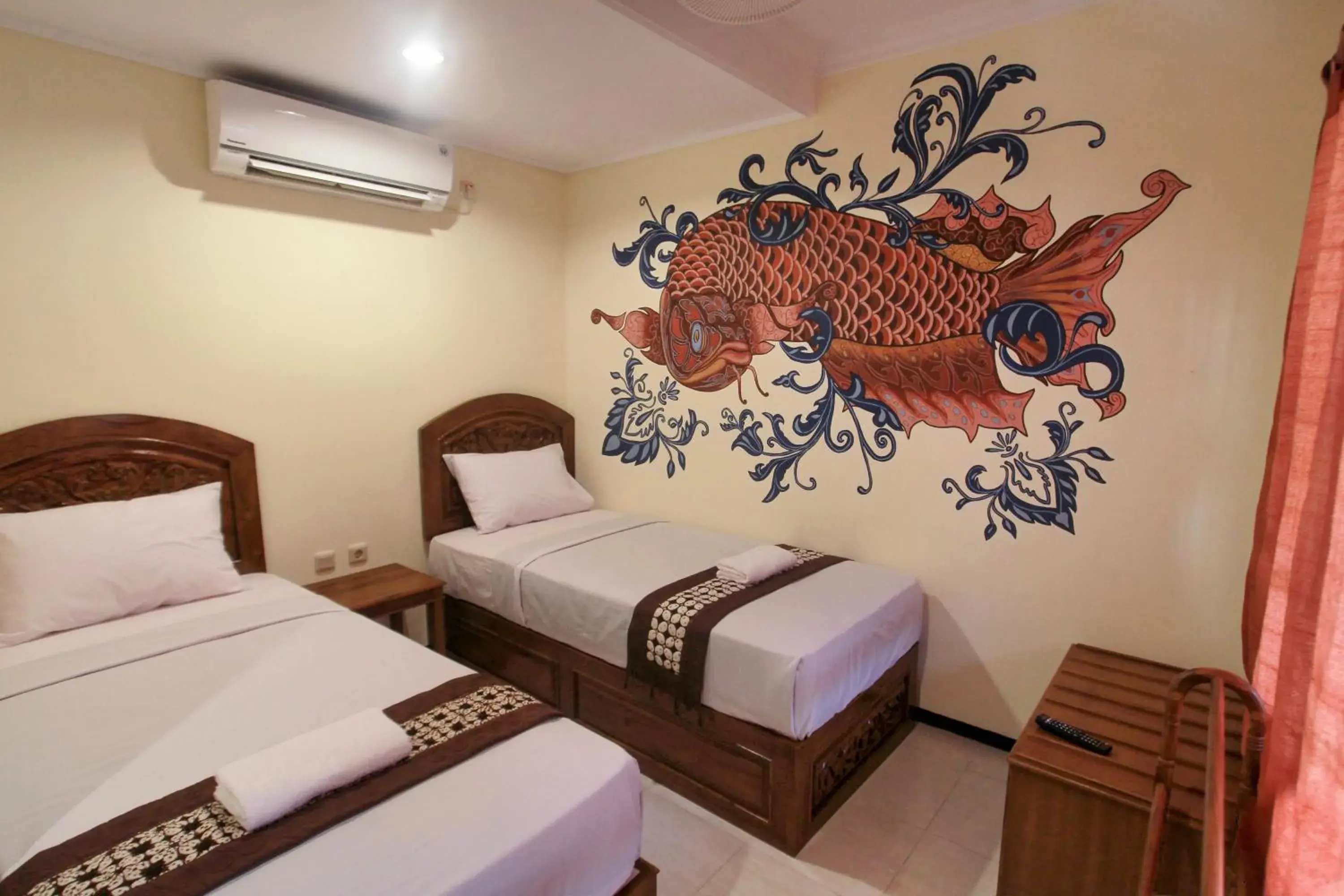 Standard Double or Twin Room in De Hostel Yogyakarta Standard Double or Twin Room in De Hostel Yogyakarta
