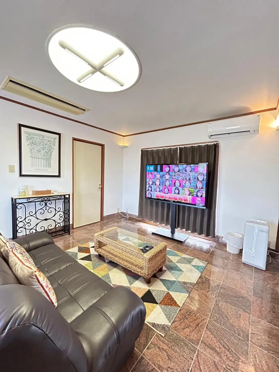 Living room in Villa Ortigia