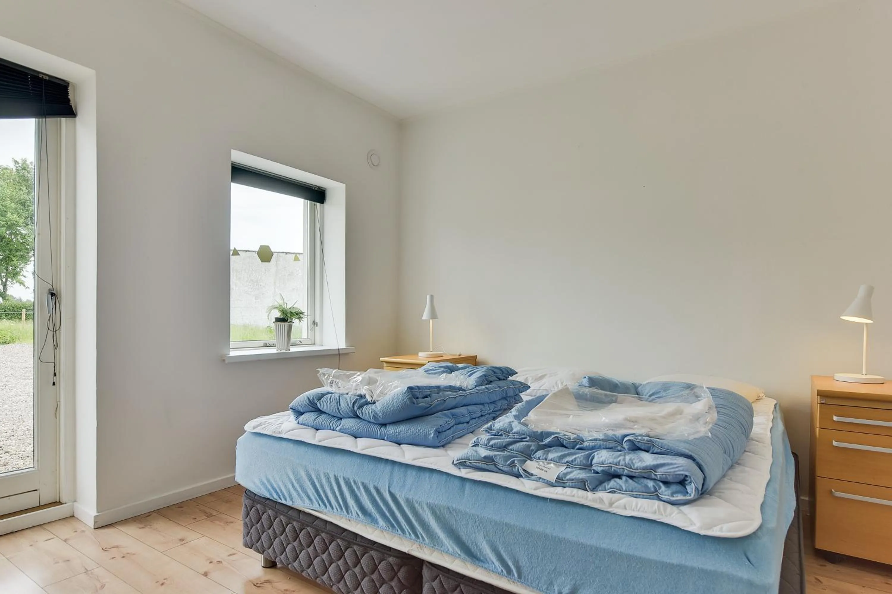 Bedroom, Bed in Bjerndrup Lejlighed