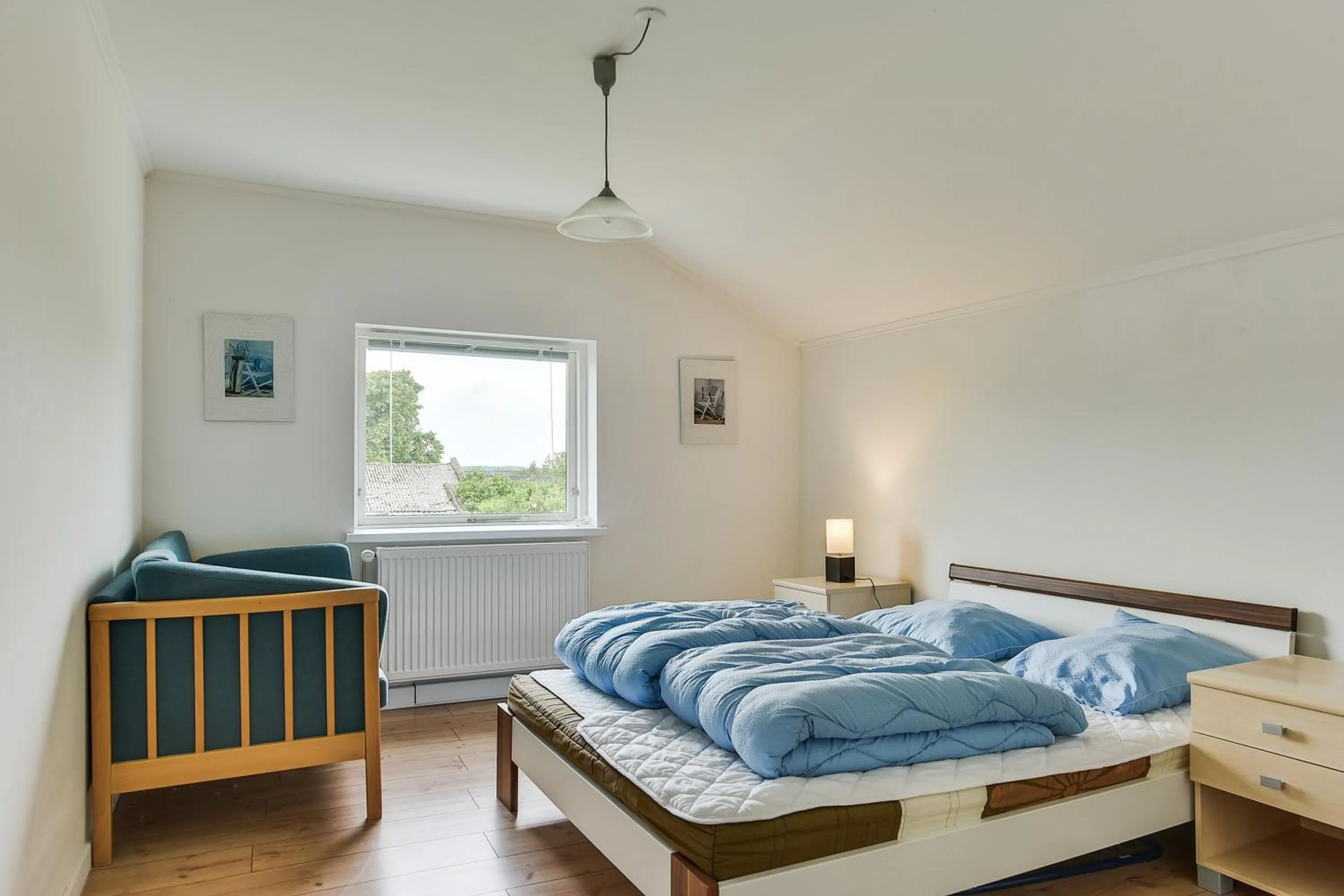 Bedroom, Bed in Bjerndrup Lejlighed