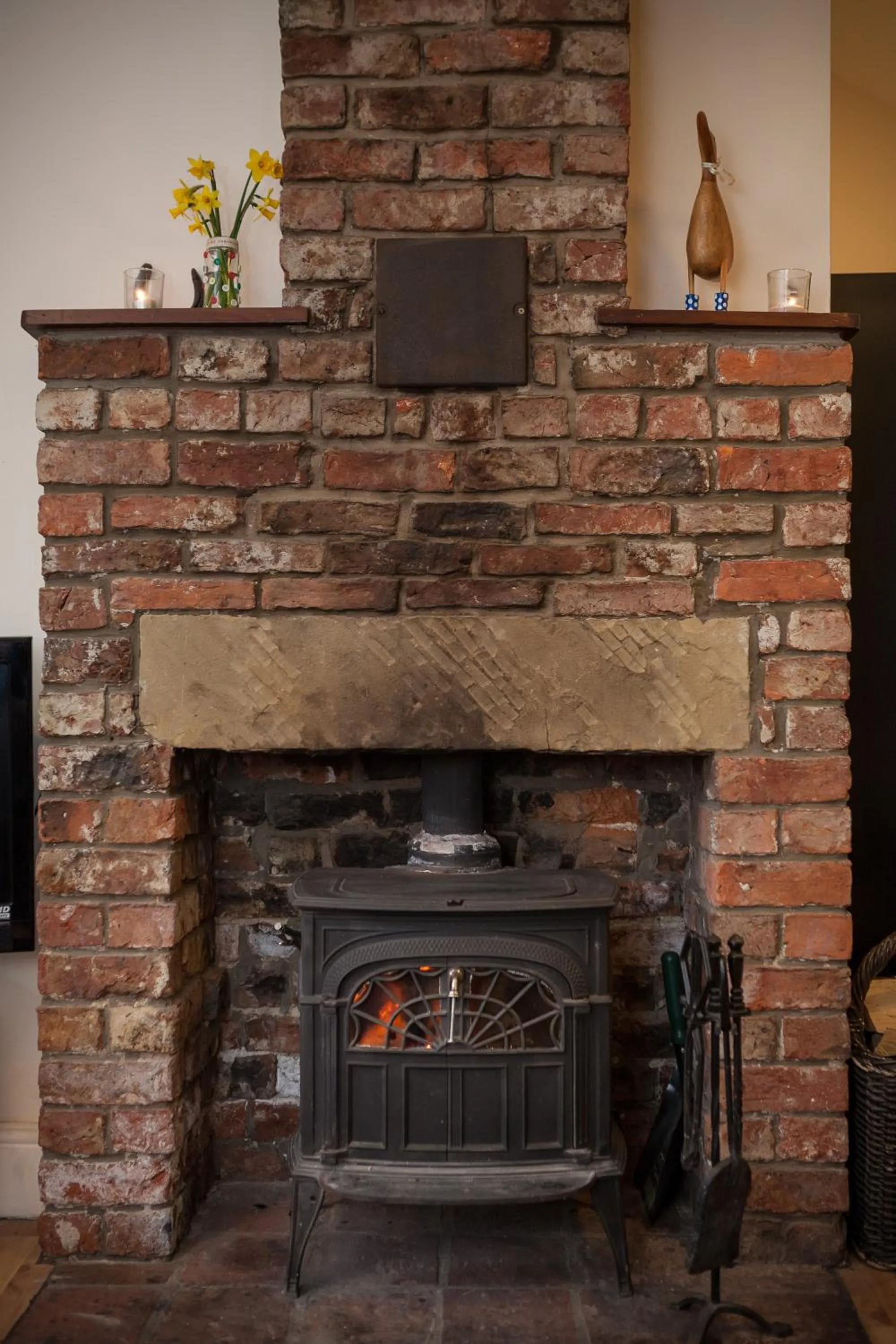 Decorative detail in Skipbridge Farm Cottages