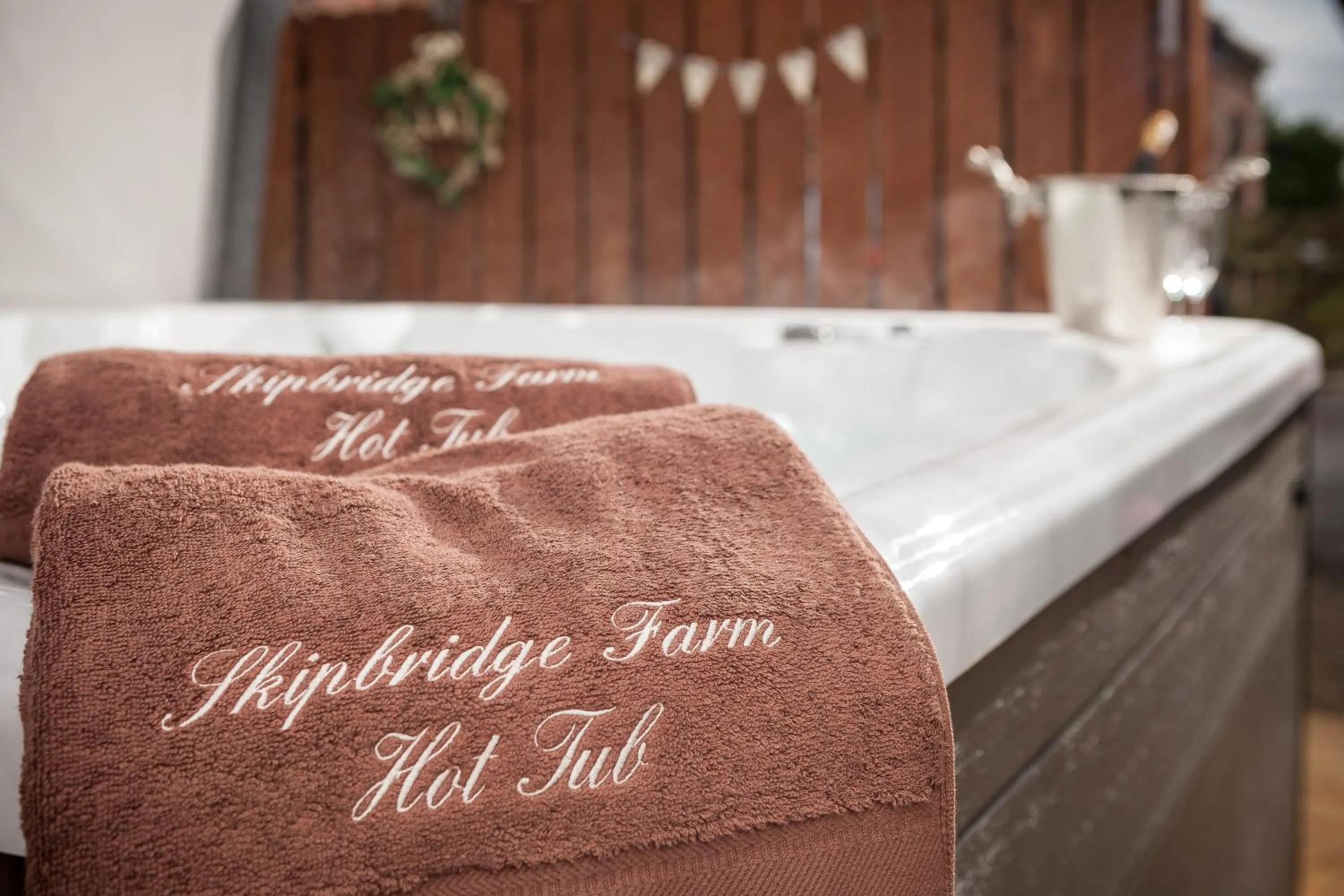 Decorative detail in Skipbridge Farm Cottages