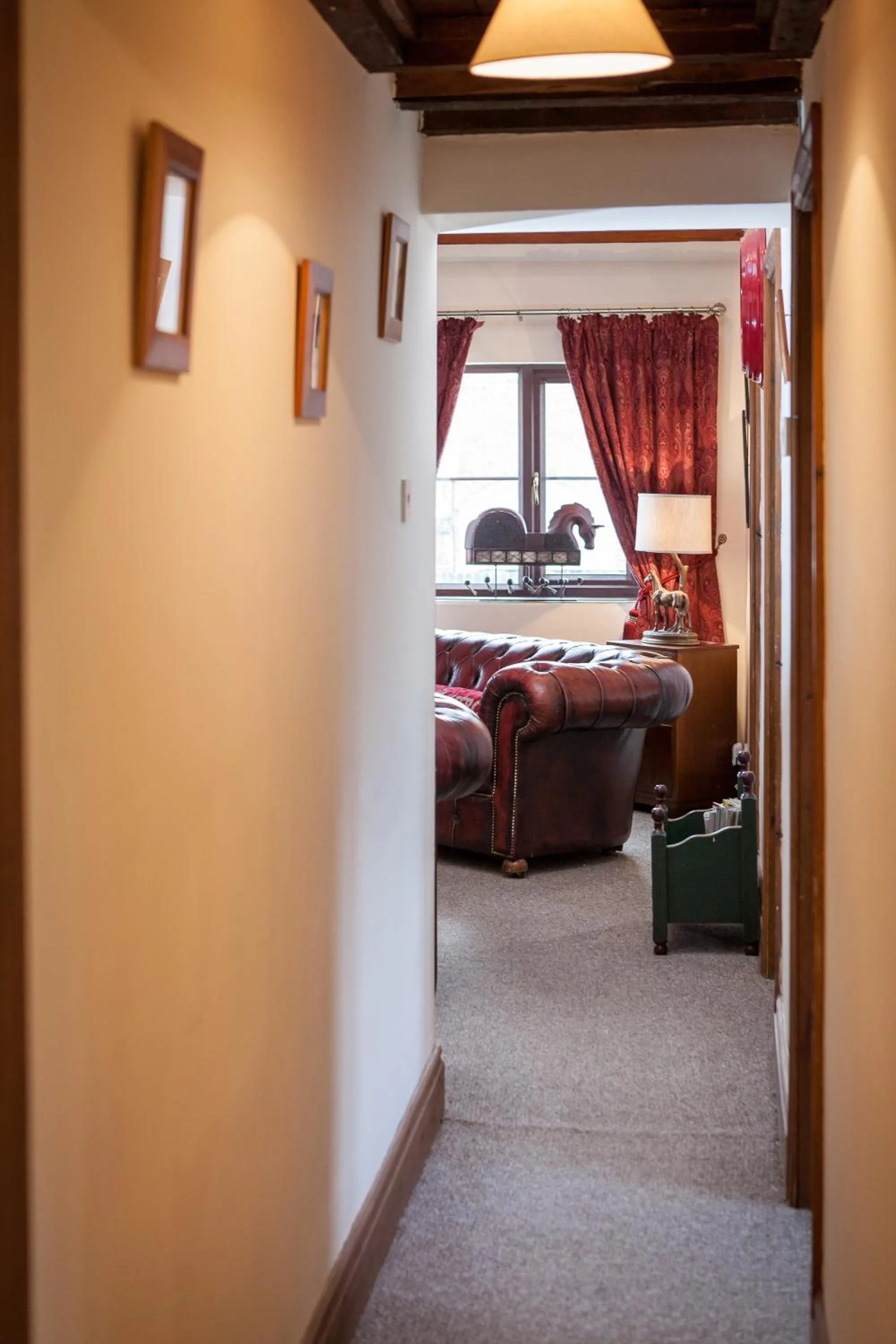 Decorative detail, Bed in Skipbridge Farm Cottages