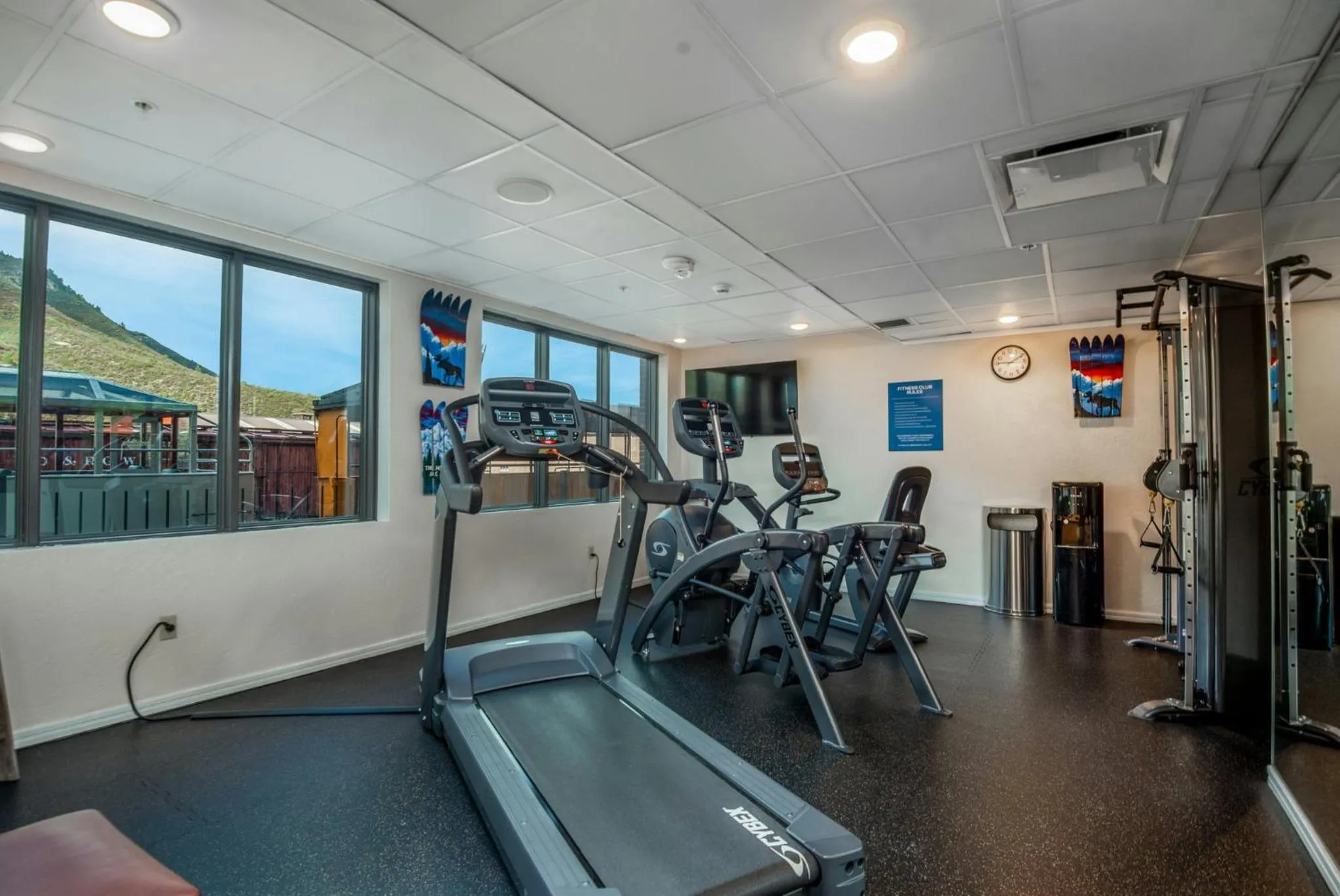 Fitness centre/facilities in Club Wyndham Durango