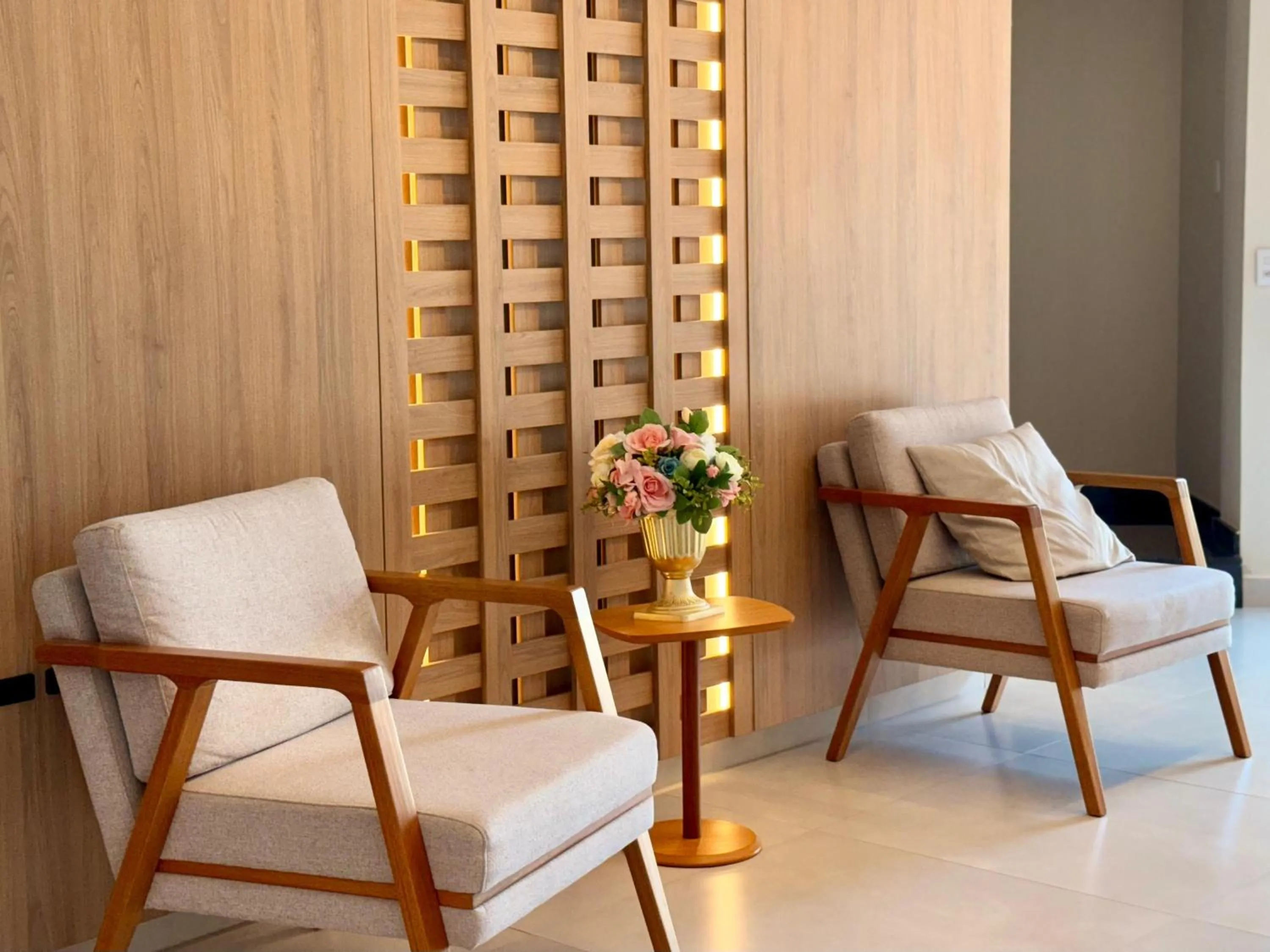 Living room in Pousada Duas Ilhas