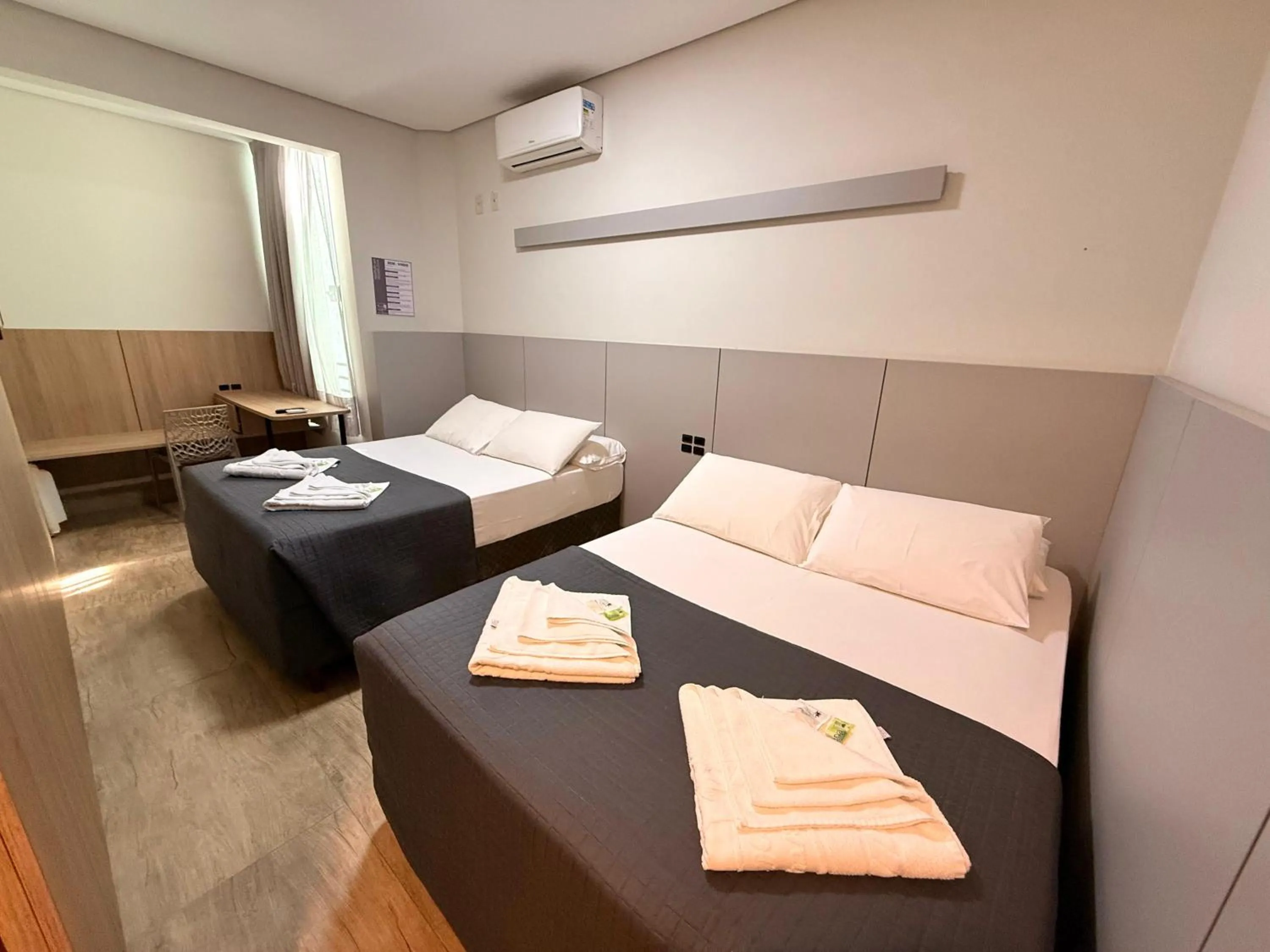 Bed in Pousada Duas Ilhas