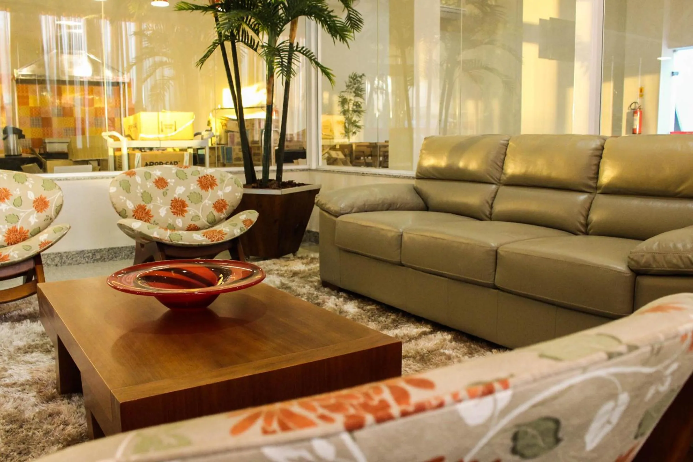 Lobby or reception in Hotel Caju de Ouro