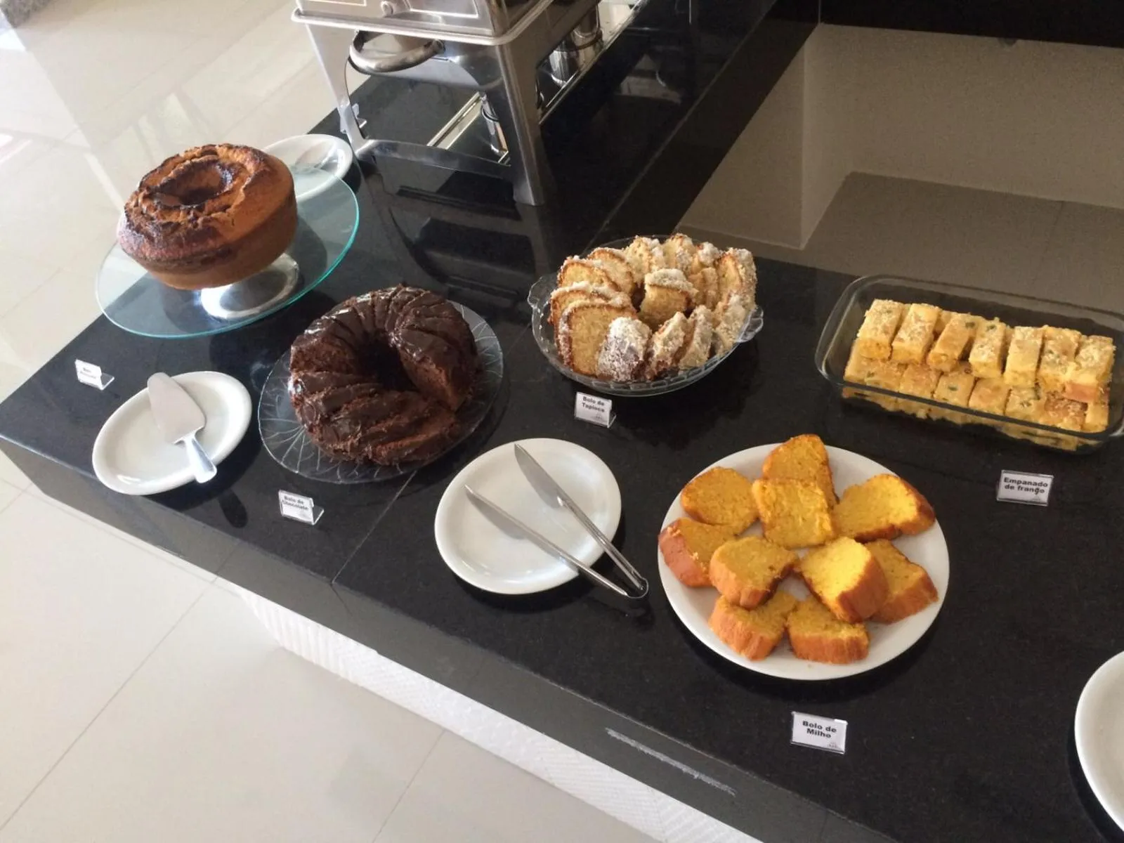 Food and drinks in Hotel Caju de Ouro