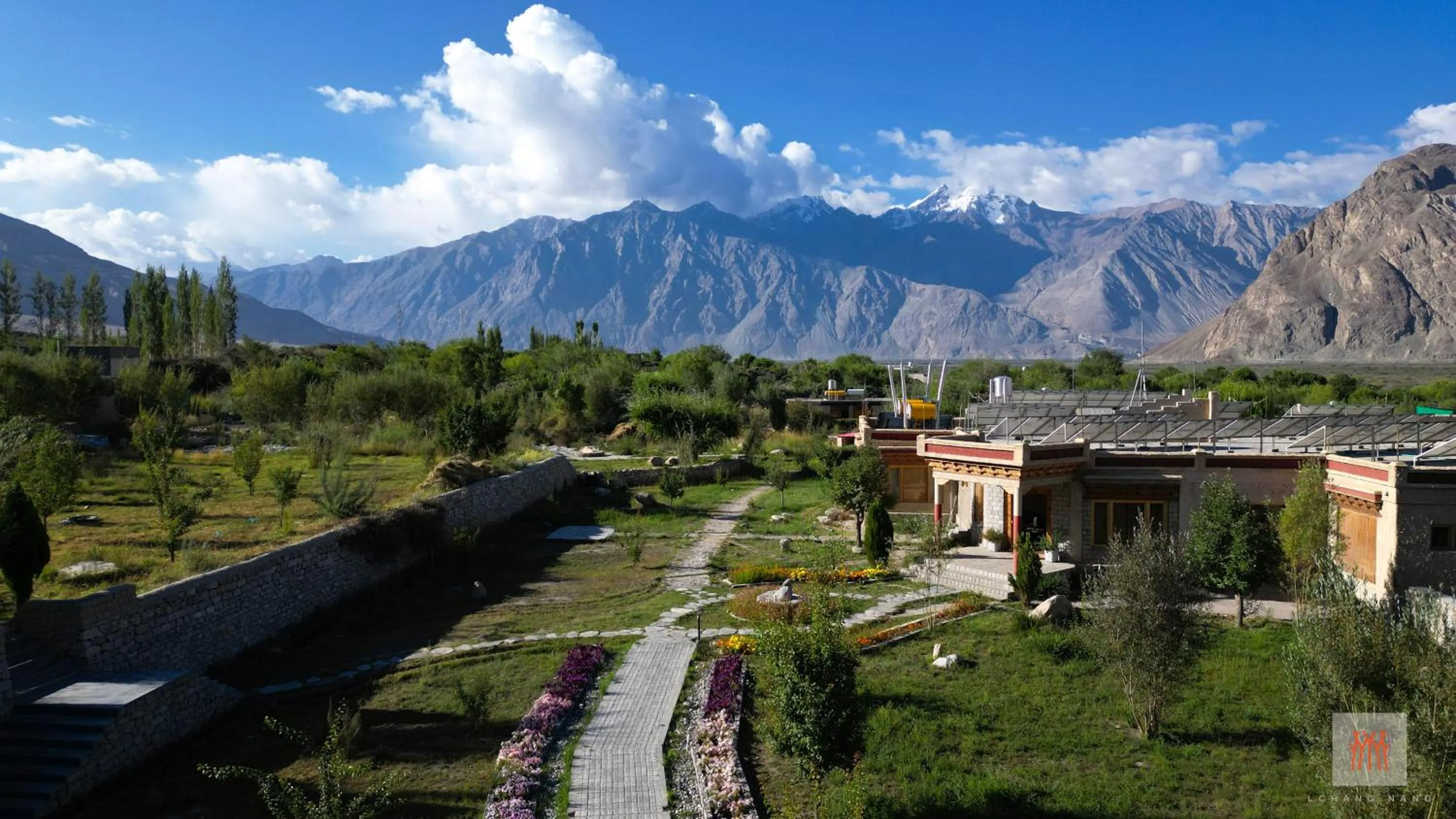 Property building in Lchang Nang Retreat-THE HOUSE OF TREES-Nubra Valley