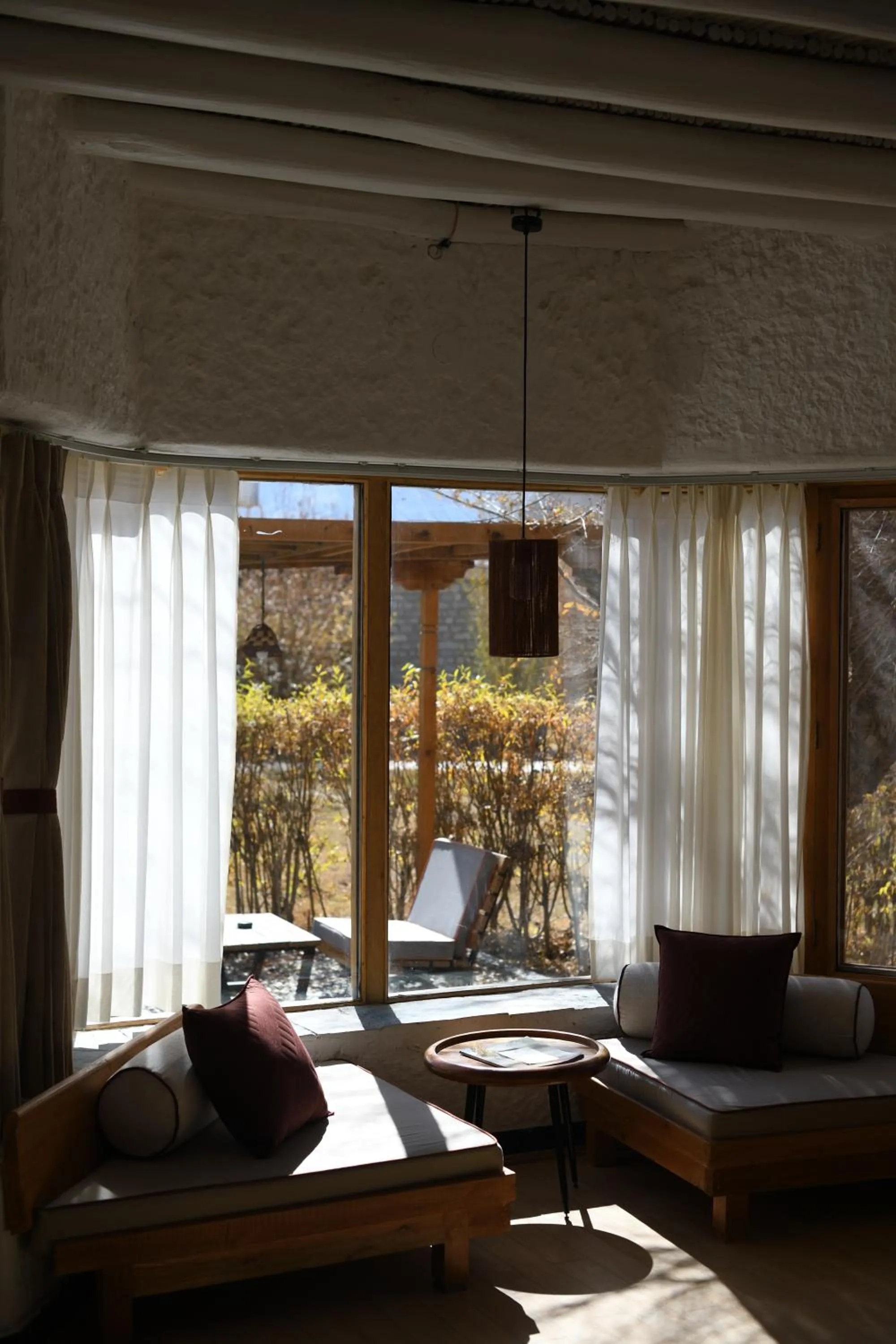 Bedroom in Lchang Nang Retreat-THE HOUSE OF TREES-Nubra Valley