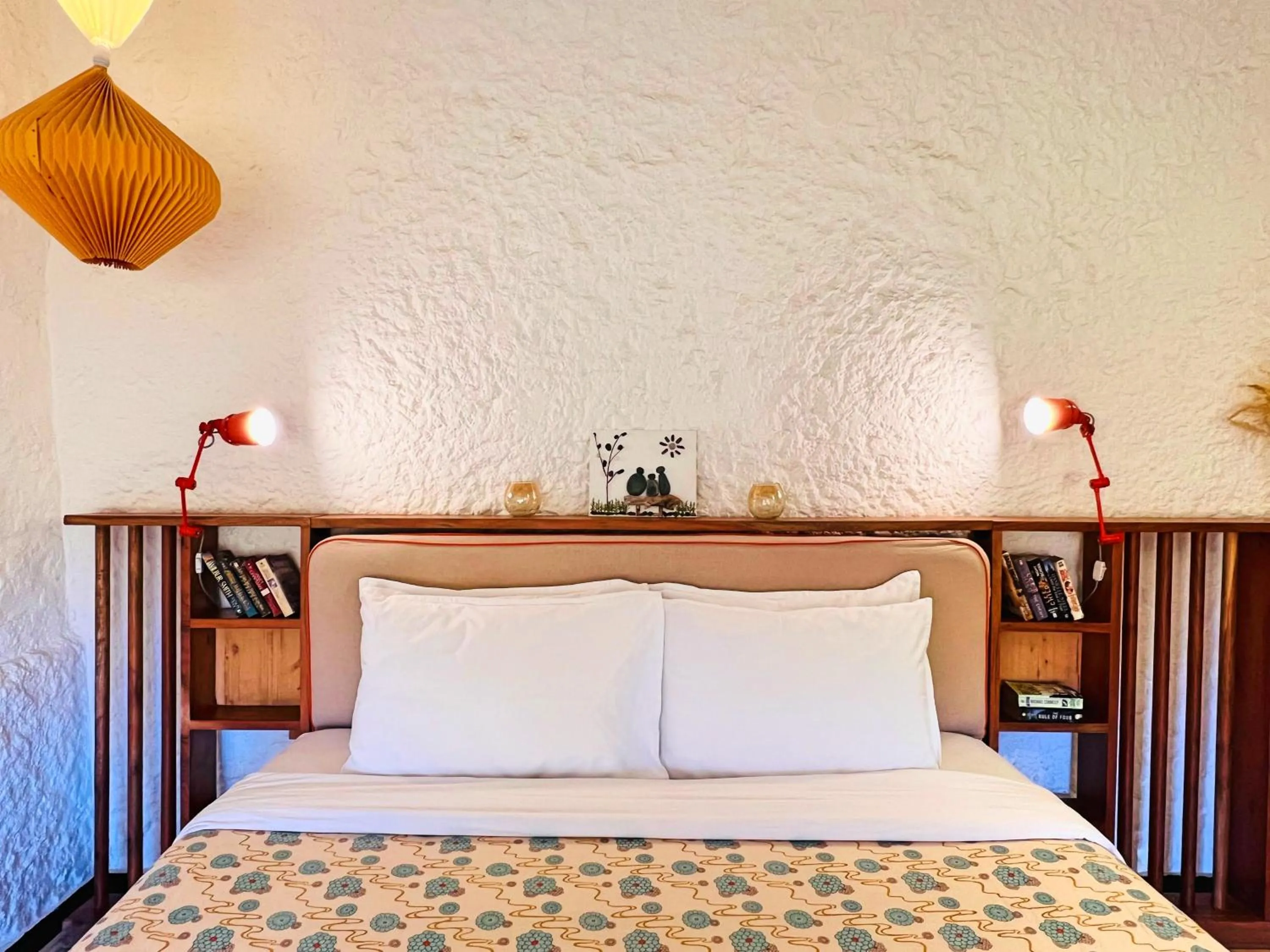 Bed in Lchang Nang Retreat-THE HOUSE OF TREES-Nubra Valley