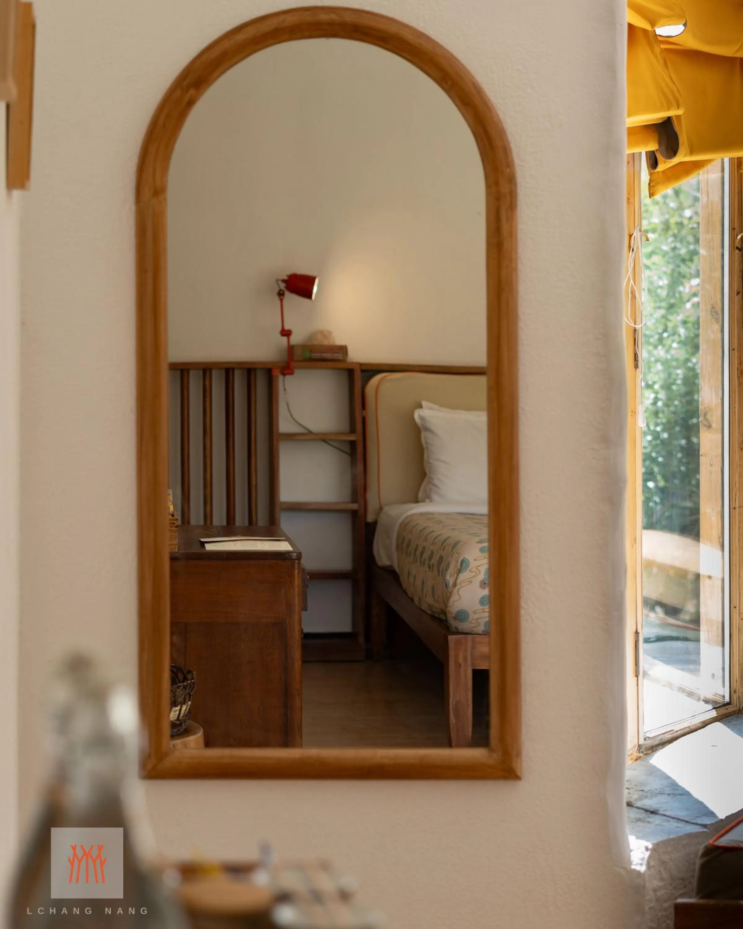 Bedroom, Bed in Lchang Nang Retreat-THE HOUSE OF TREES-Nubra Valley