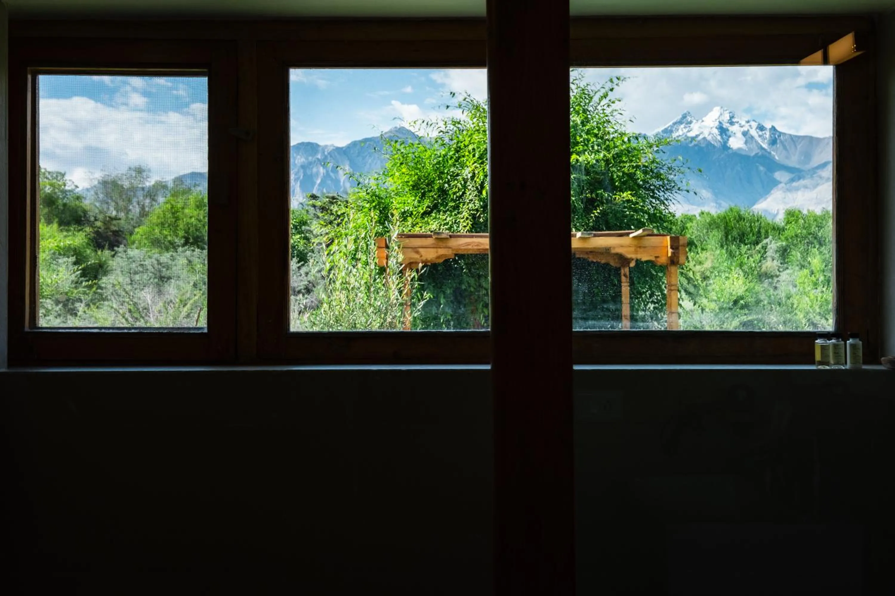 Bathroom in Lchang Nang Retreat-THE HOUSE OF TREES-Nubra Valley