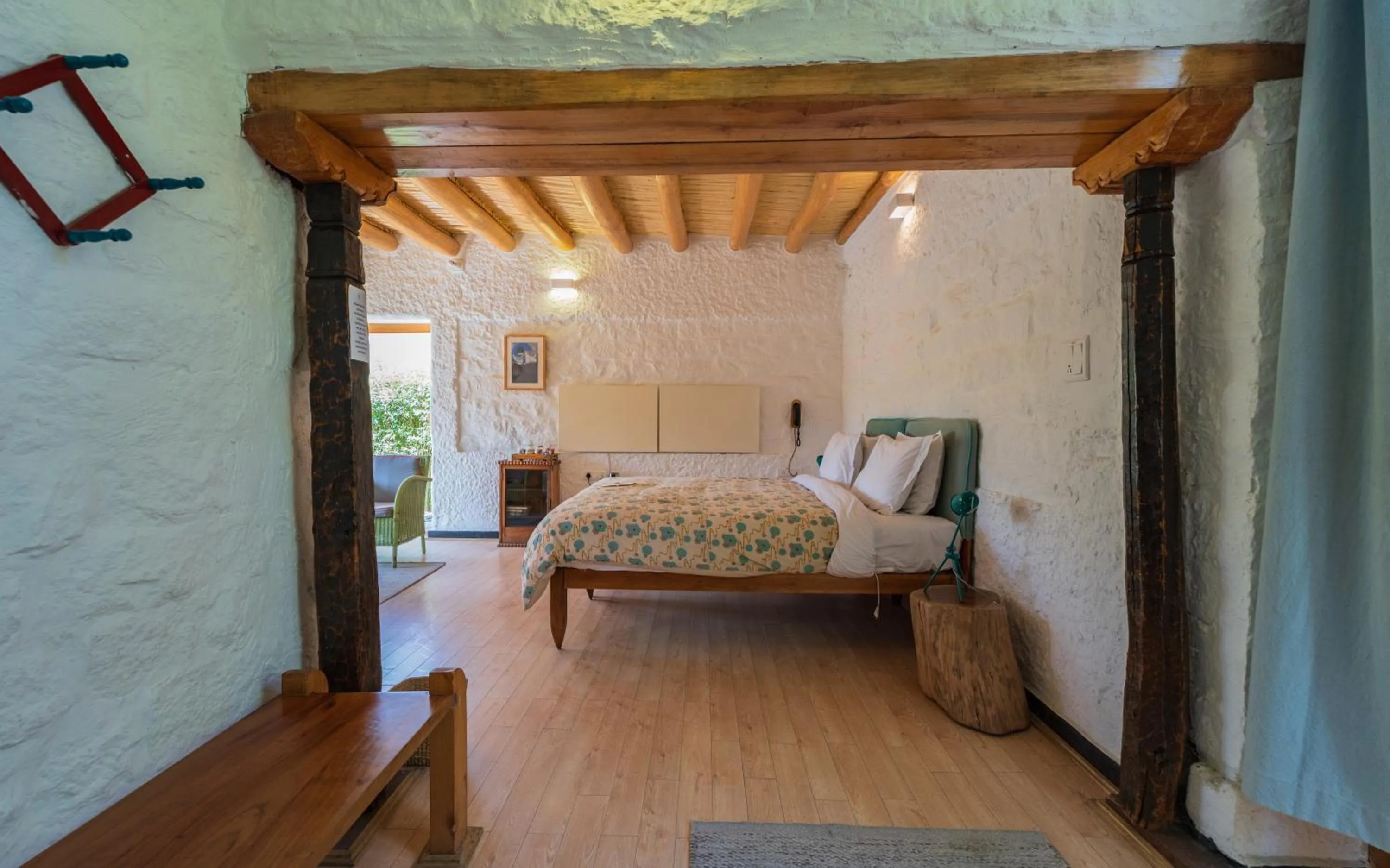 Photo of the whole room, Bed in Lchang Nang Retreat-THE HOUSE OF TREES-Nubra Valley