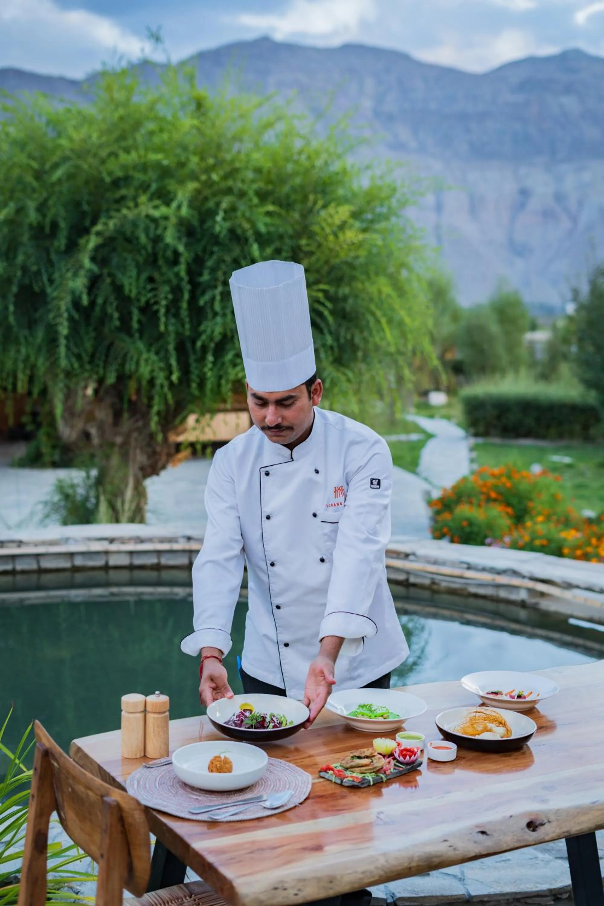 Restaurant/places to eat in Lchang Nang Retreat-THE HOUSE OF TREES-Nubra Valley