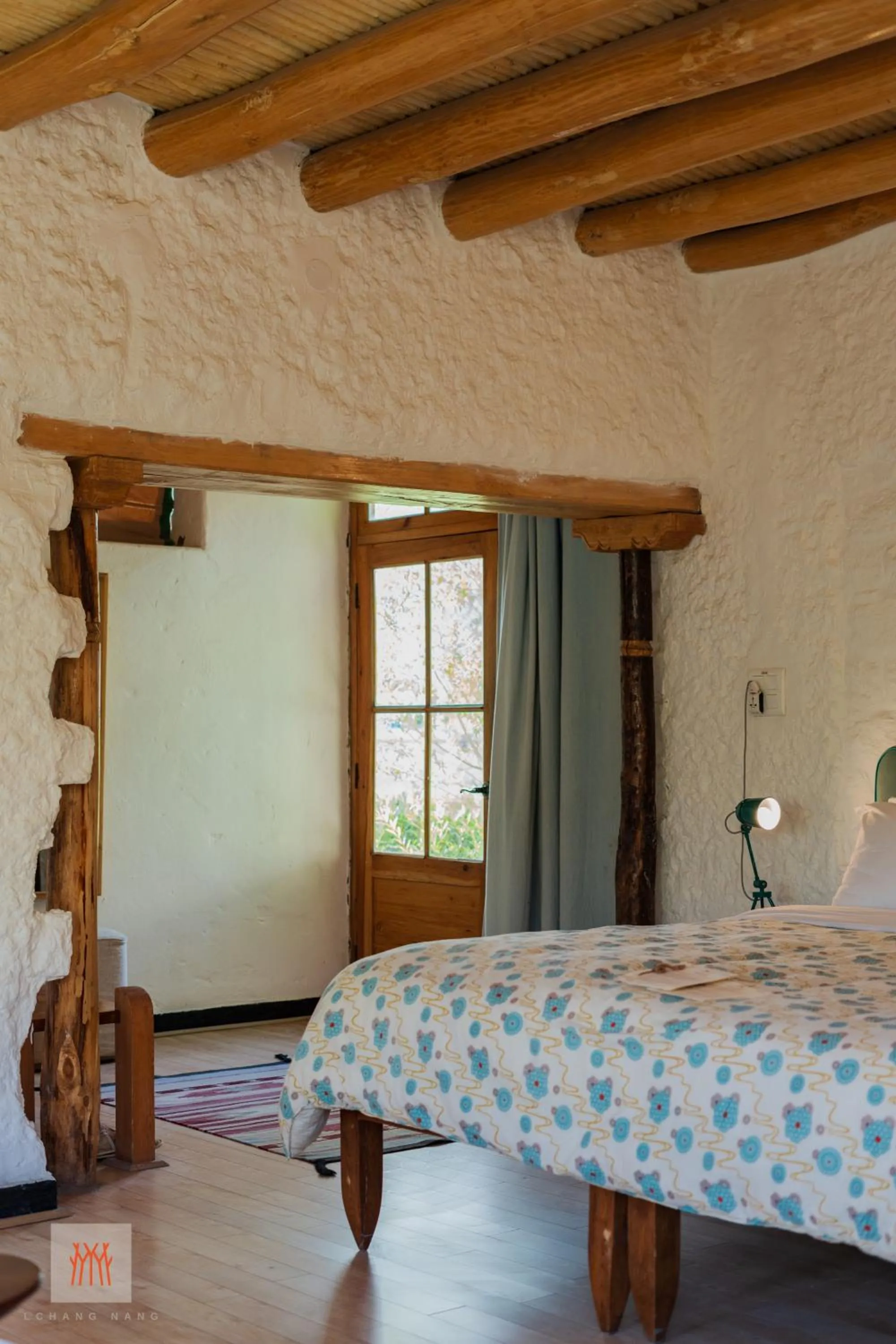 Bedroom, Bed in Lchang Nang Retreat-THE HOUSE OF TREES-Nubra Valley