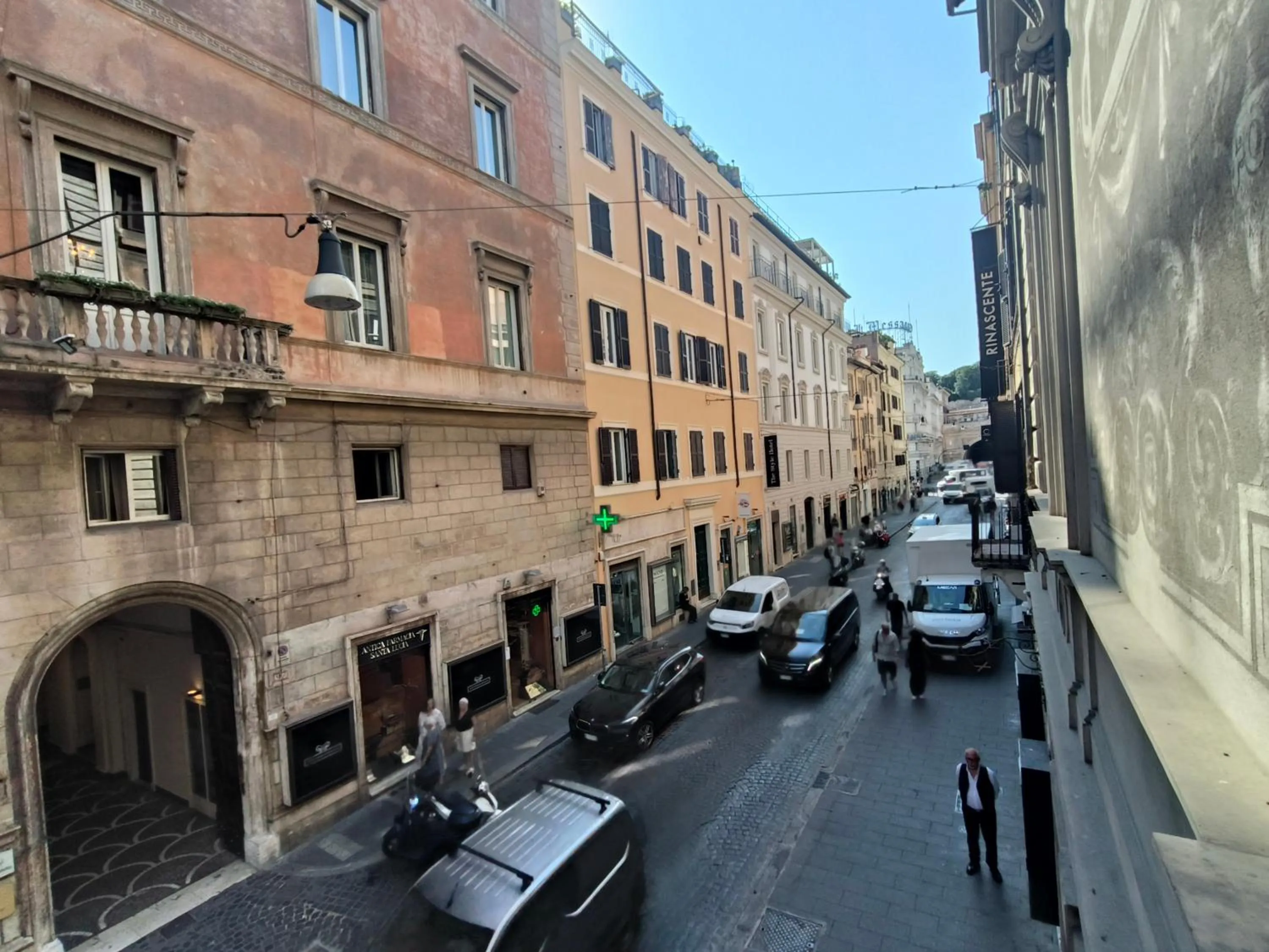 City view in Spagna Ave