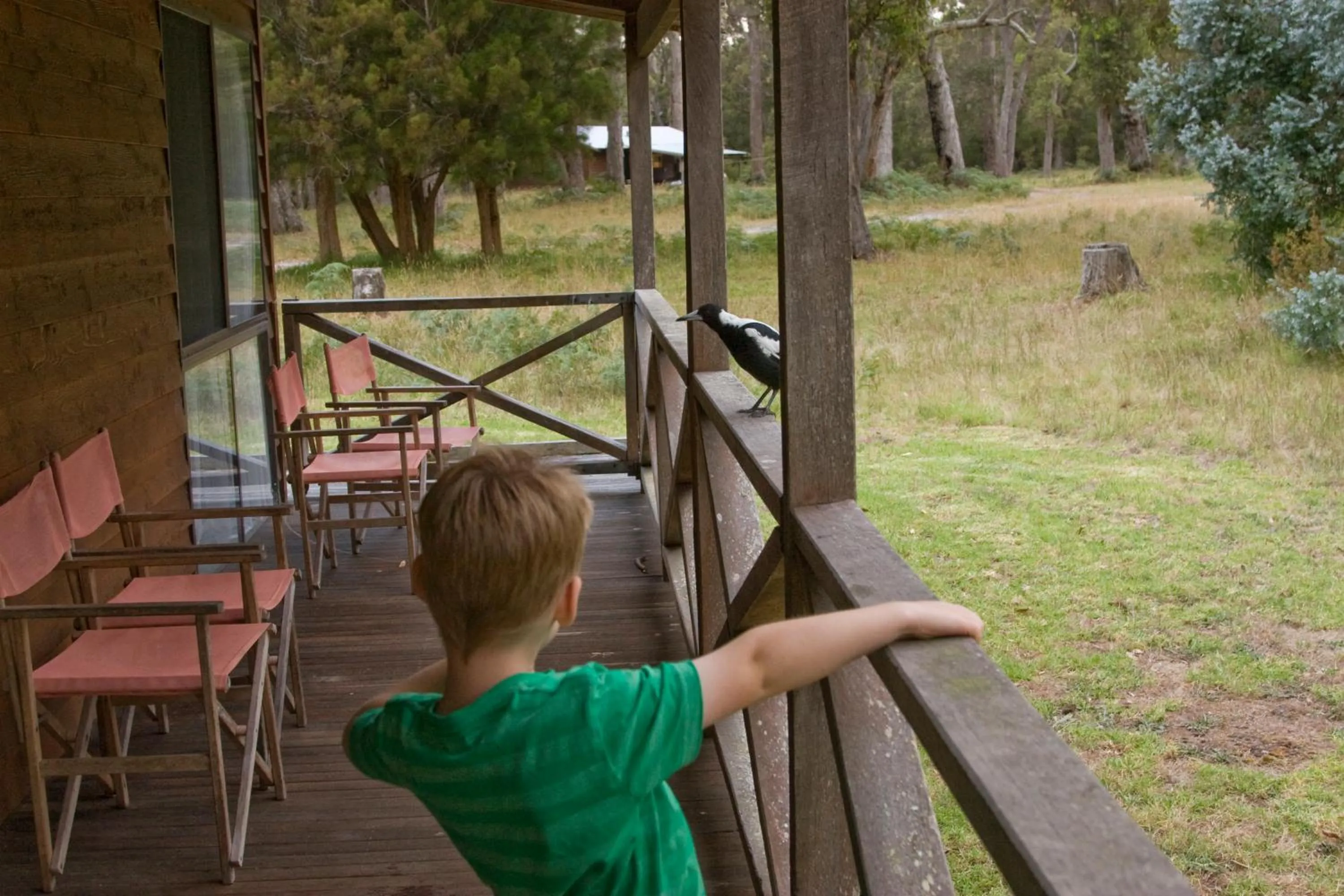 Balcony/Terrace in Che Sara Sara Chalets