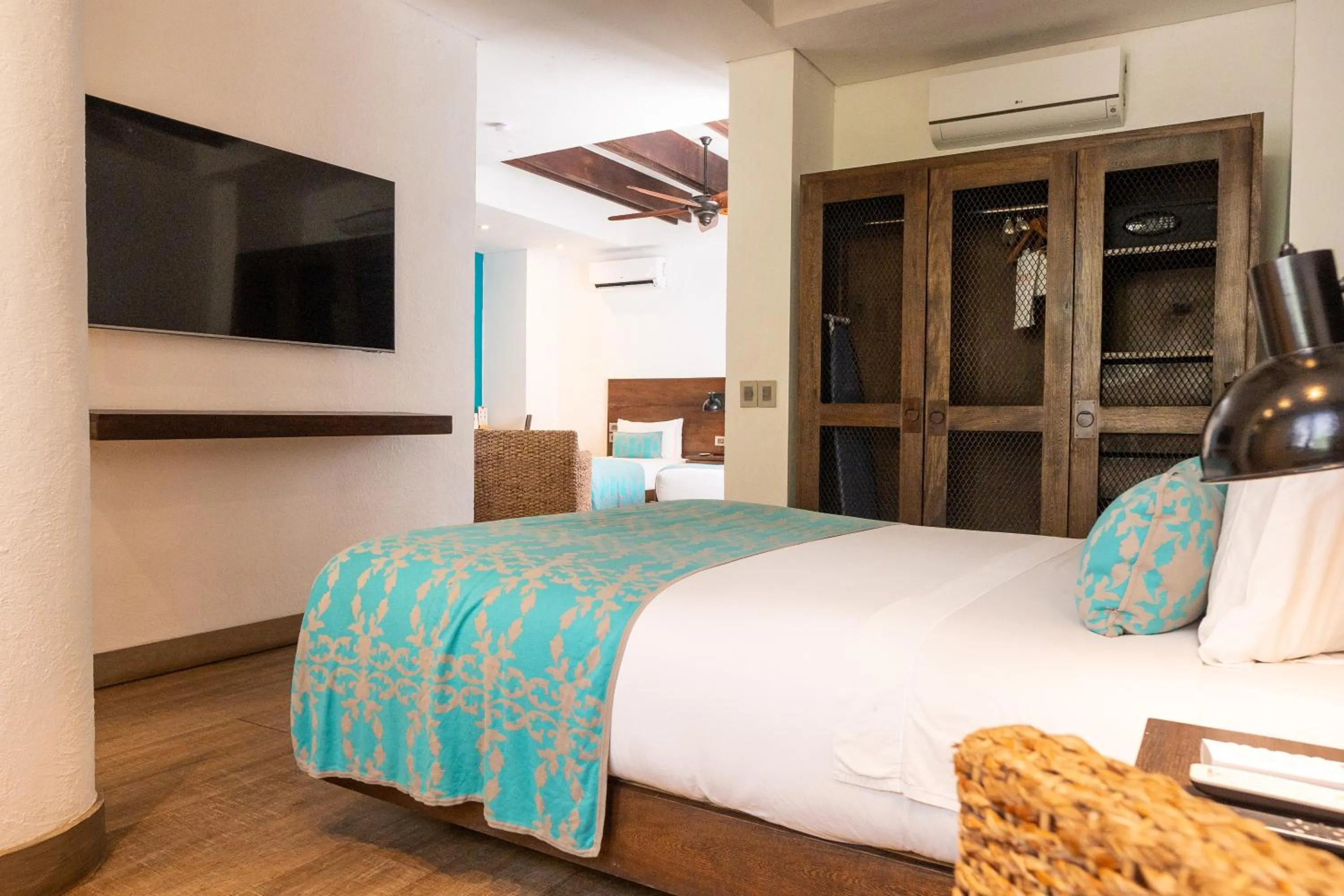 Decorative detail, Bed in Sophia Hotel By OxoHotel