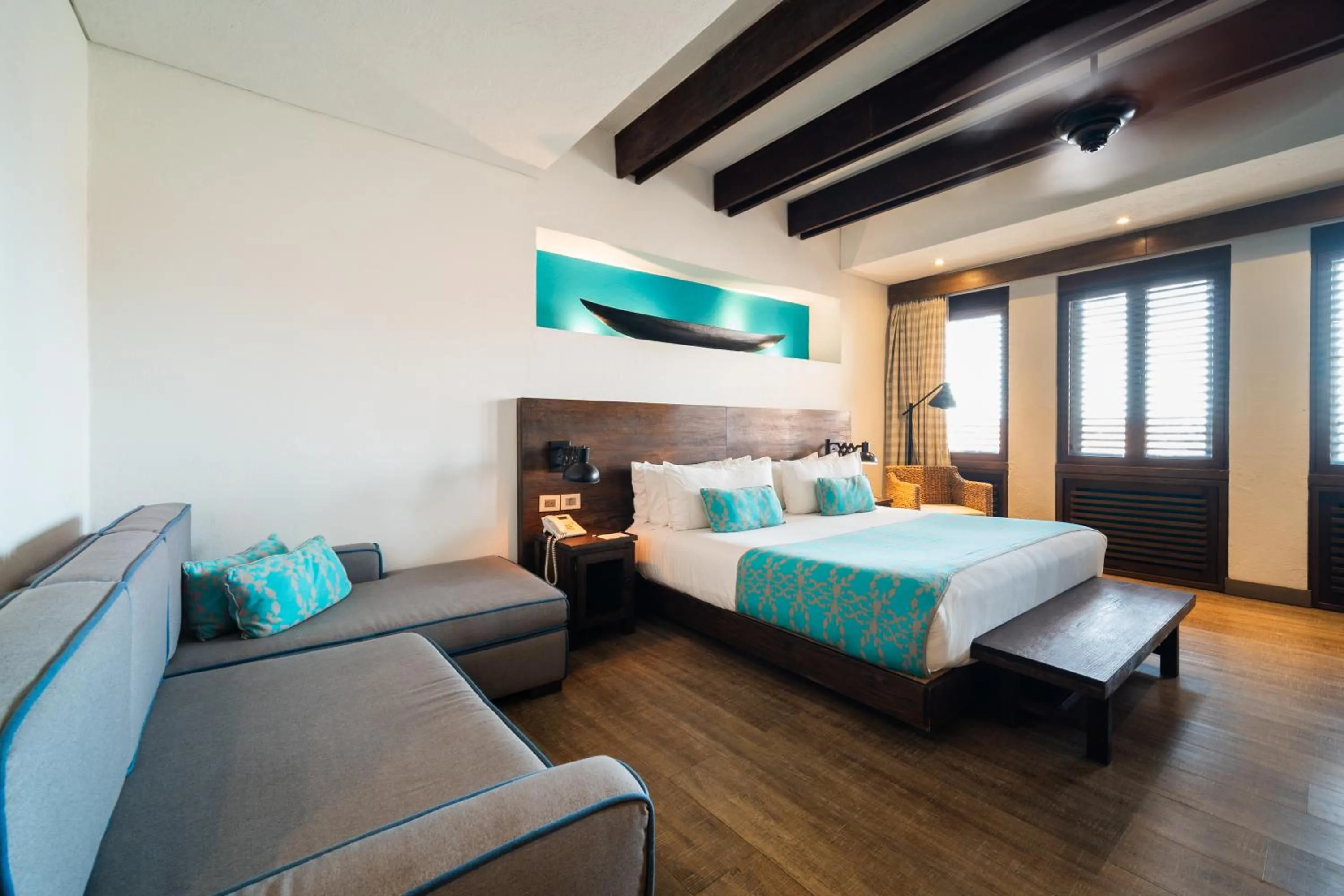 Decorative detail, Bed in Sophia Hotel By OxoHotel