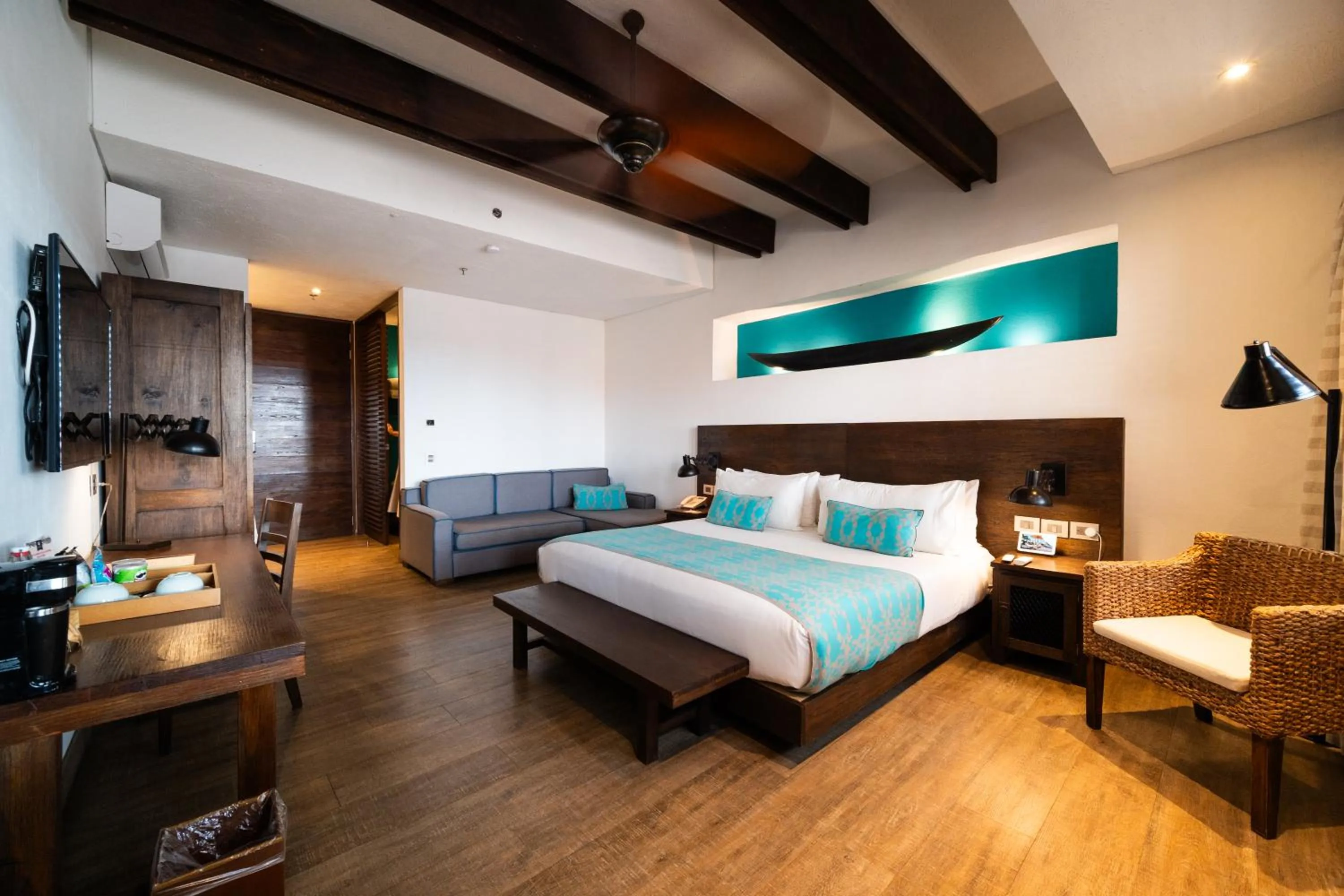 Decorative detail, Bed in Sophia Hotel By OxoHotel