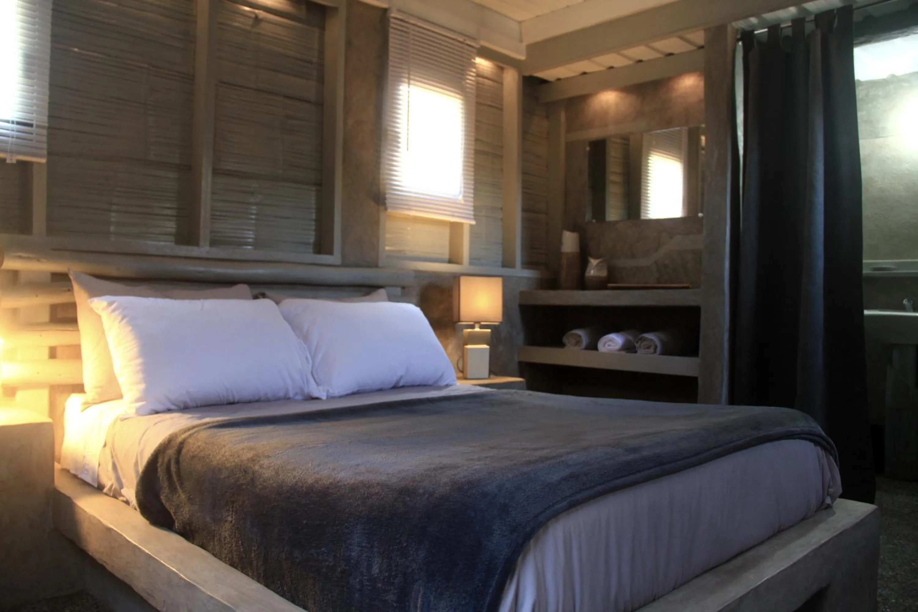 Staff, Bed in La Bicok EcoLodge