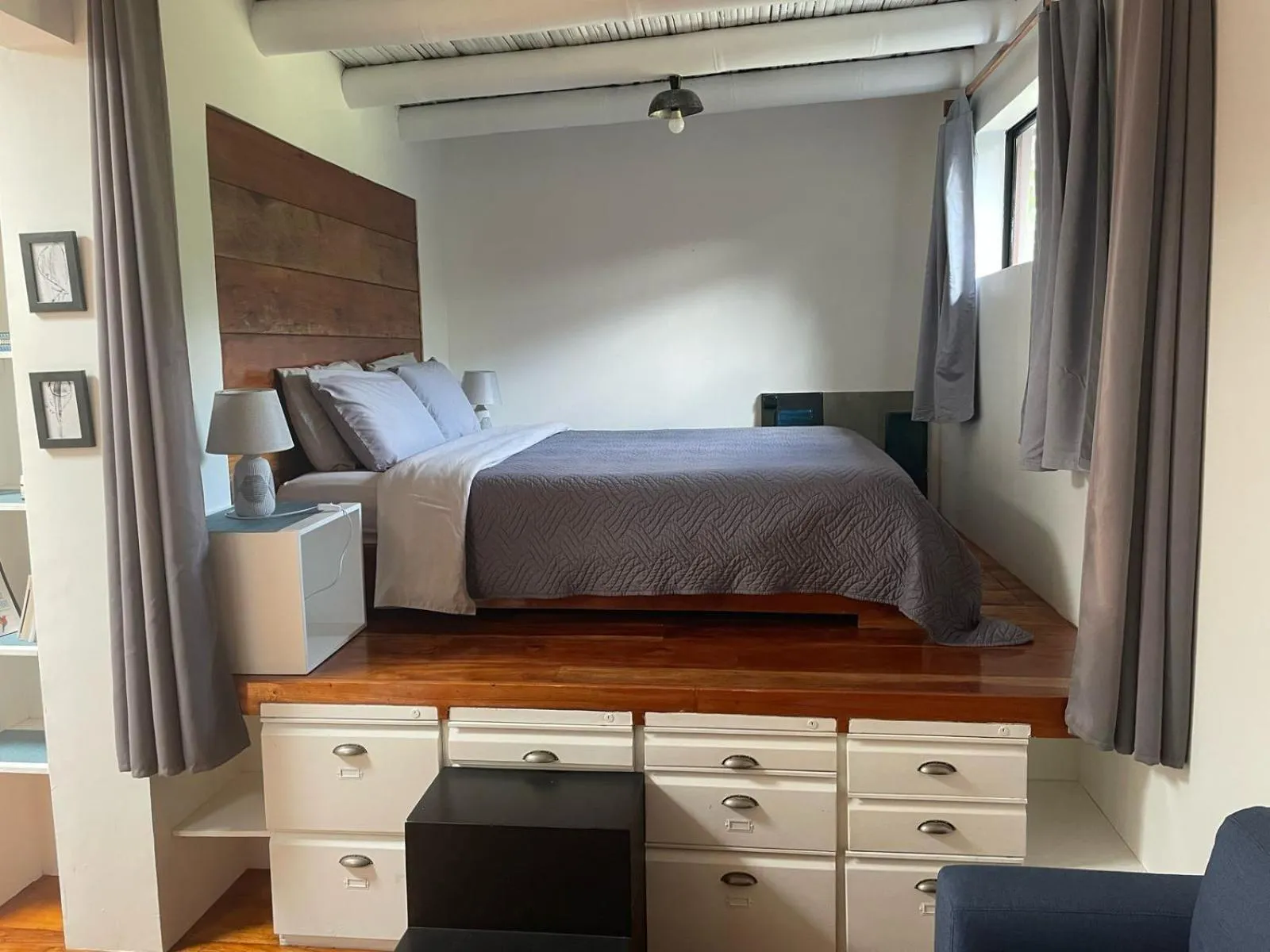 Bed in La Bicok EcoLodge