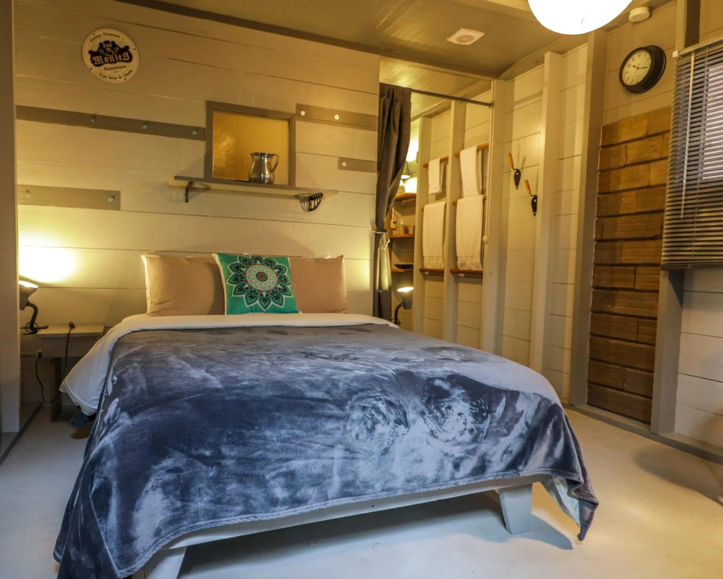 Bedroom, Bed in La Bicok EcoLodge