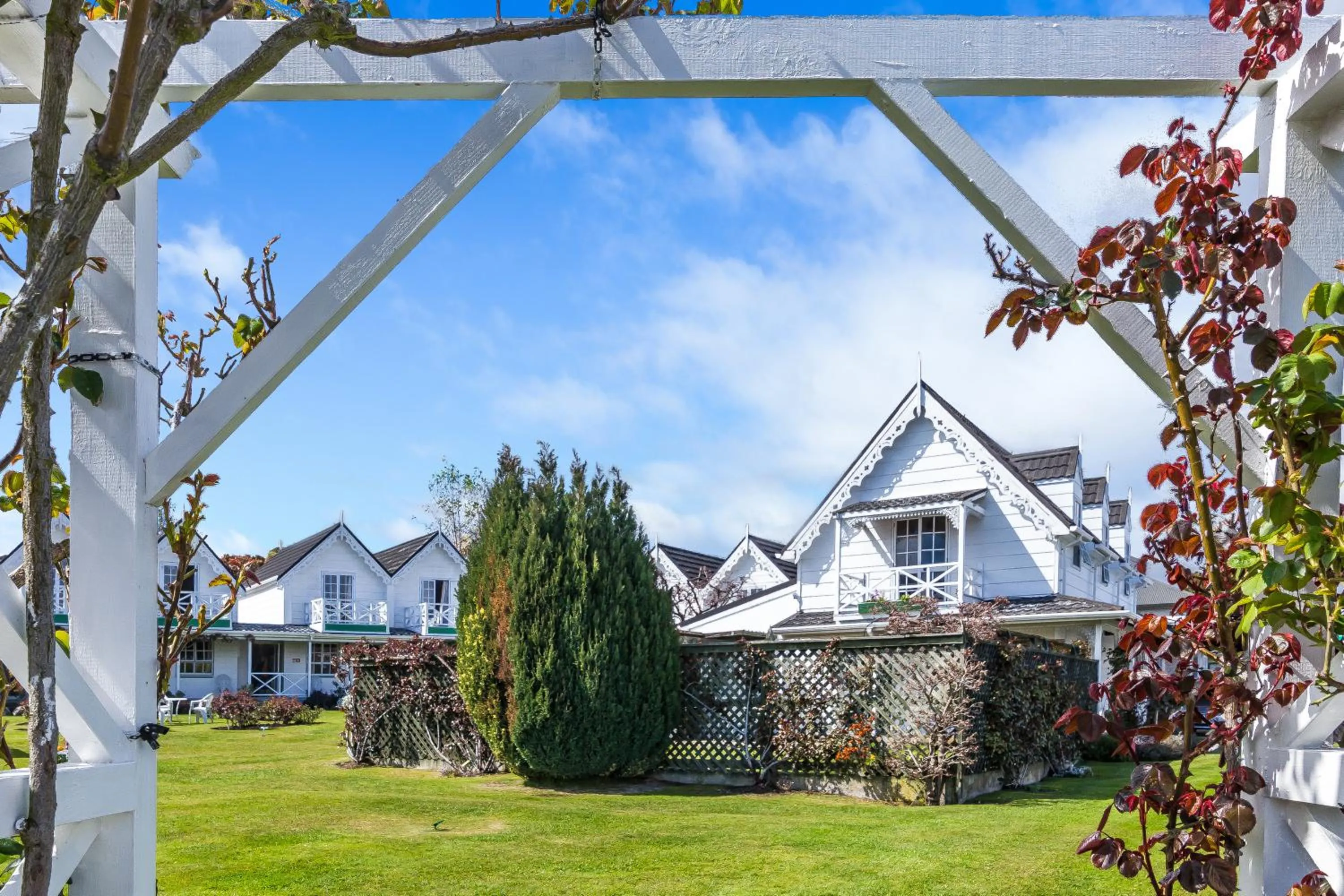 Garden in Phoenix Thermal Resort - Taupo