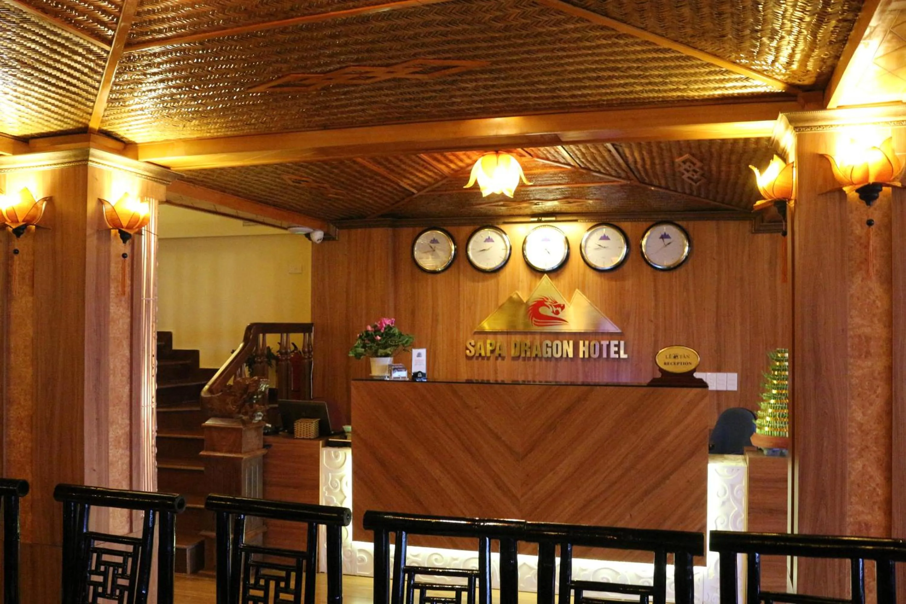 Lobby or reception in Sapa Dragon Hotel