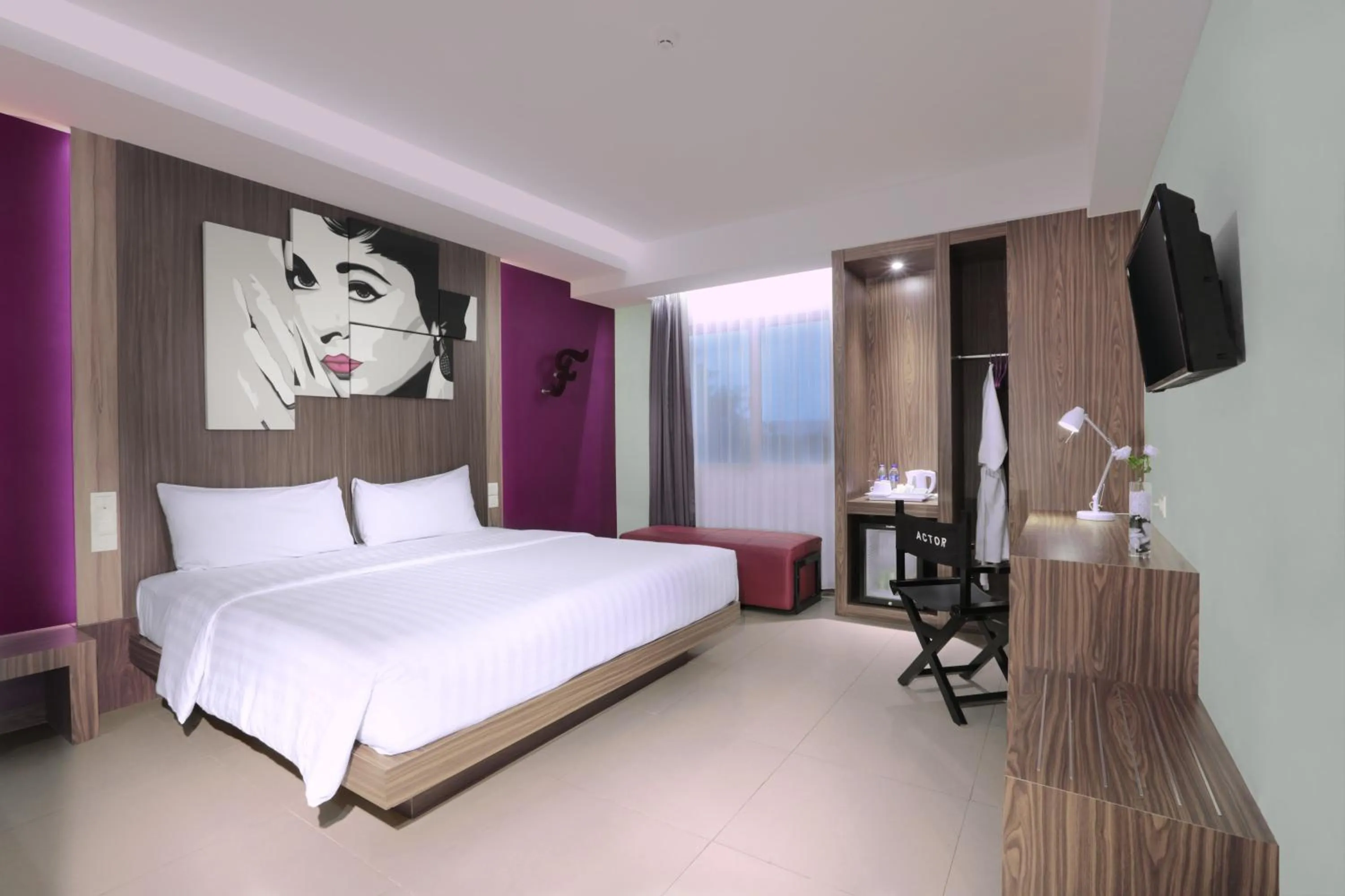 Bed in OS Style Hotel Batu Aji Batam Powered by Archipelago
