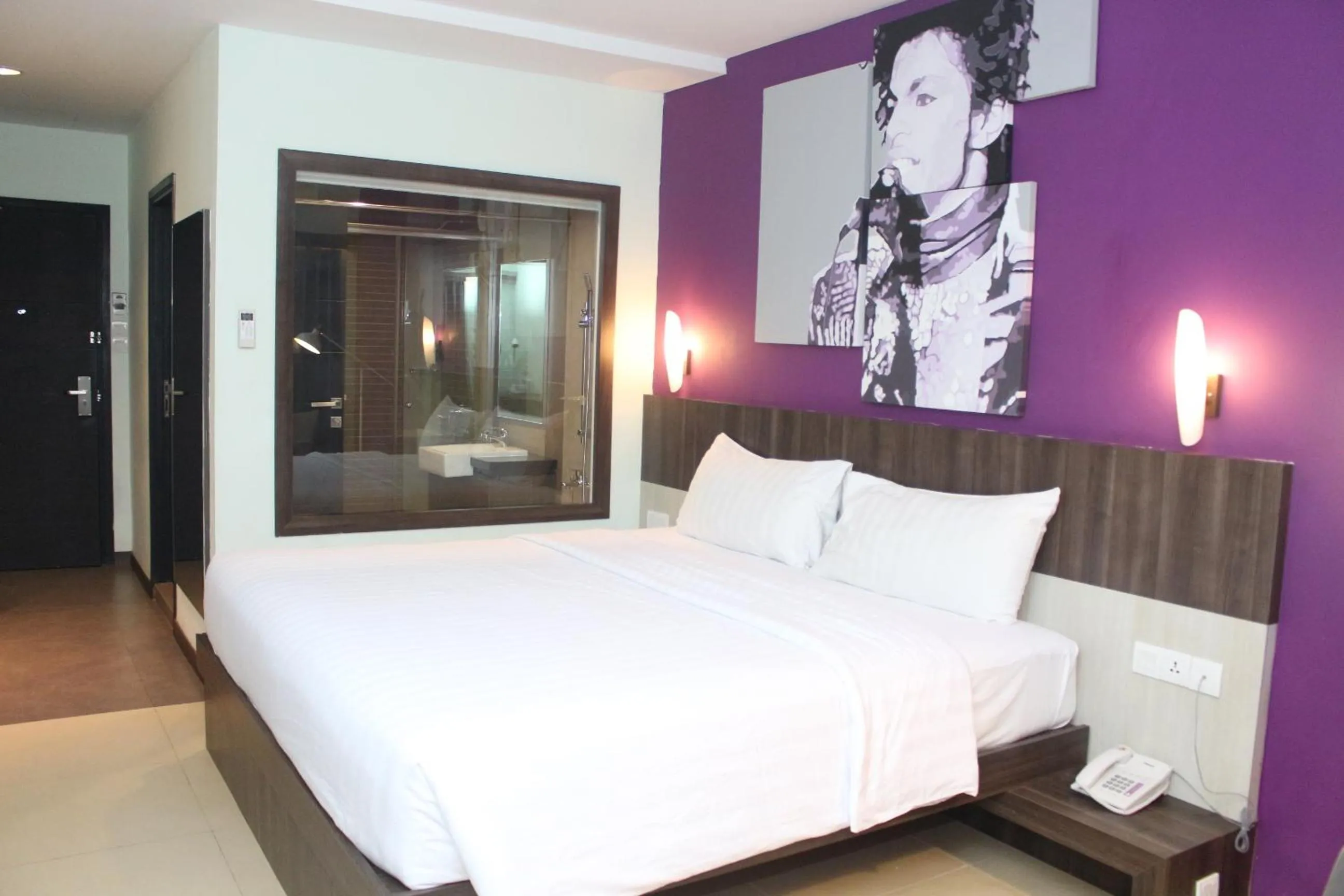 Bed in OS Style Hotel Batu Aji Batam Powered by Archipelago